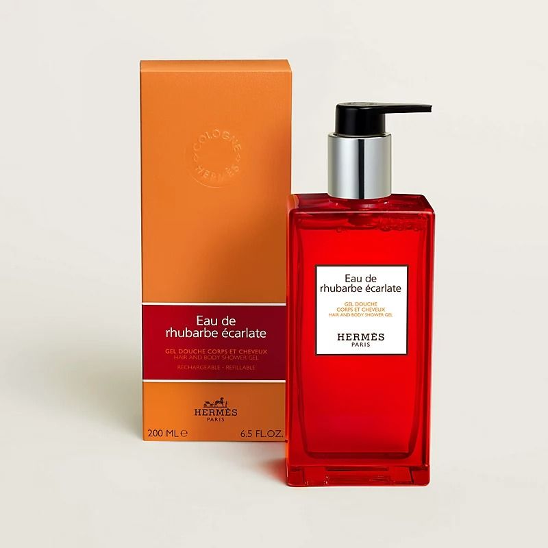 Hermès - Sữa tắm gội Eau de rhubarbe écarlate