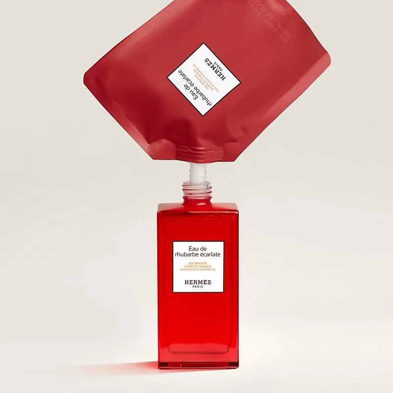 Hermès - Sữa tắm gội Eau de rhubarbe écarlate