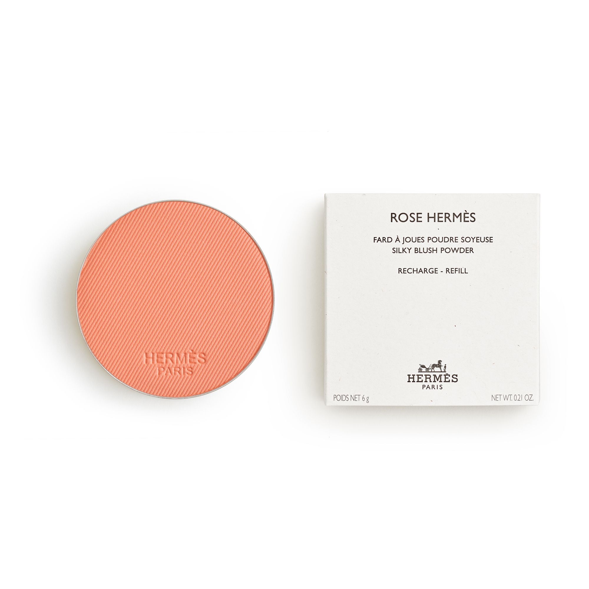 Rose Hermès Silky Blush Powder Refill