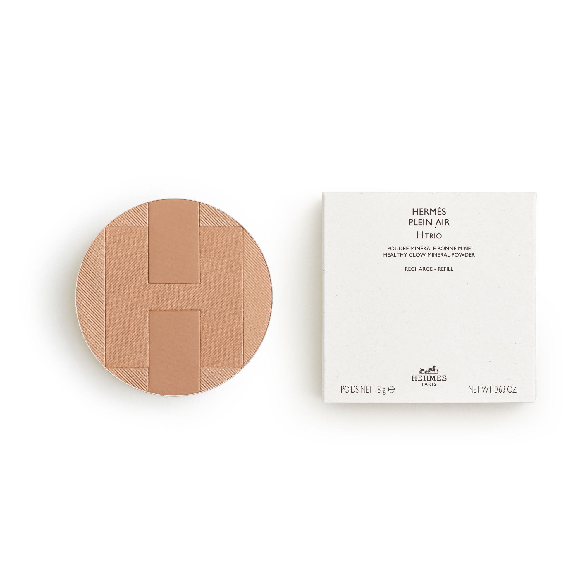 Hermès Plein Air H Trio Healthy Glow Mineral Powder Refill