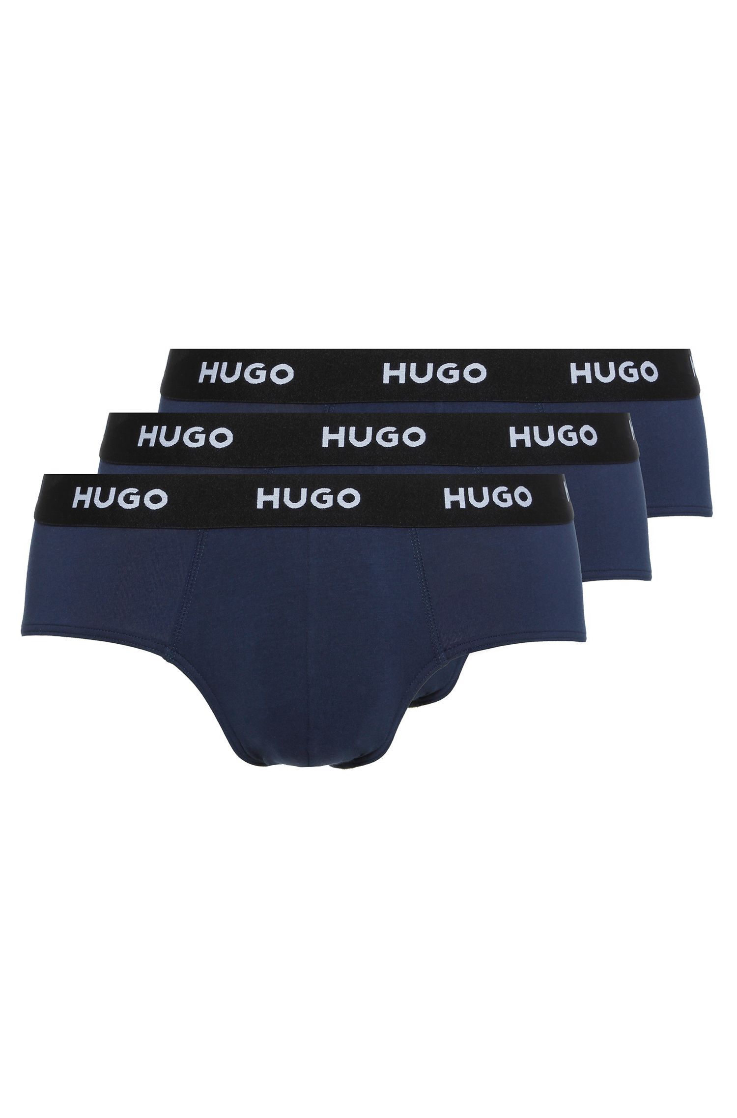 HUGO - Set 3 quần lót logo thun cotton