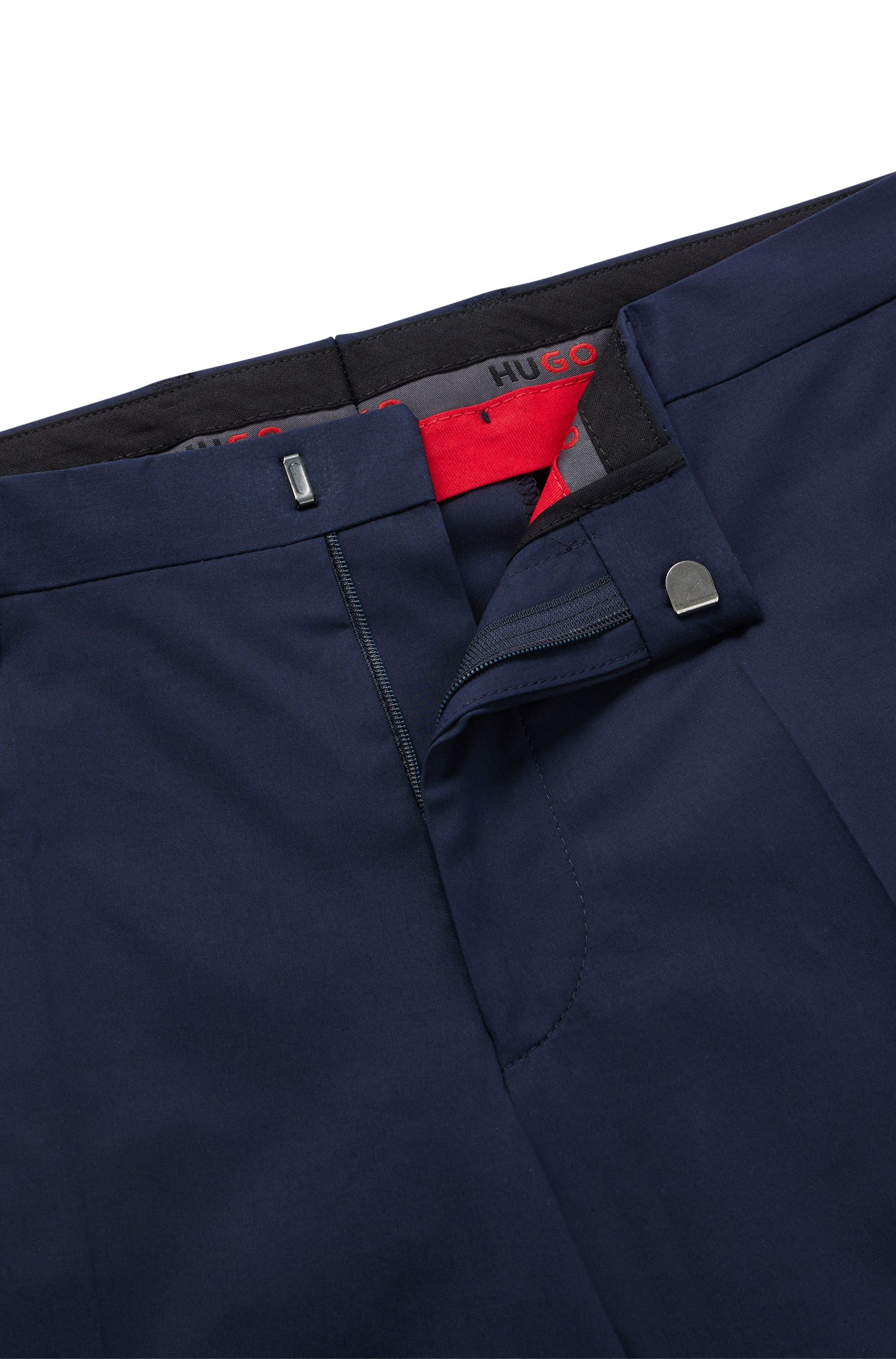 HUGO - Quần cotton co giãn