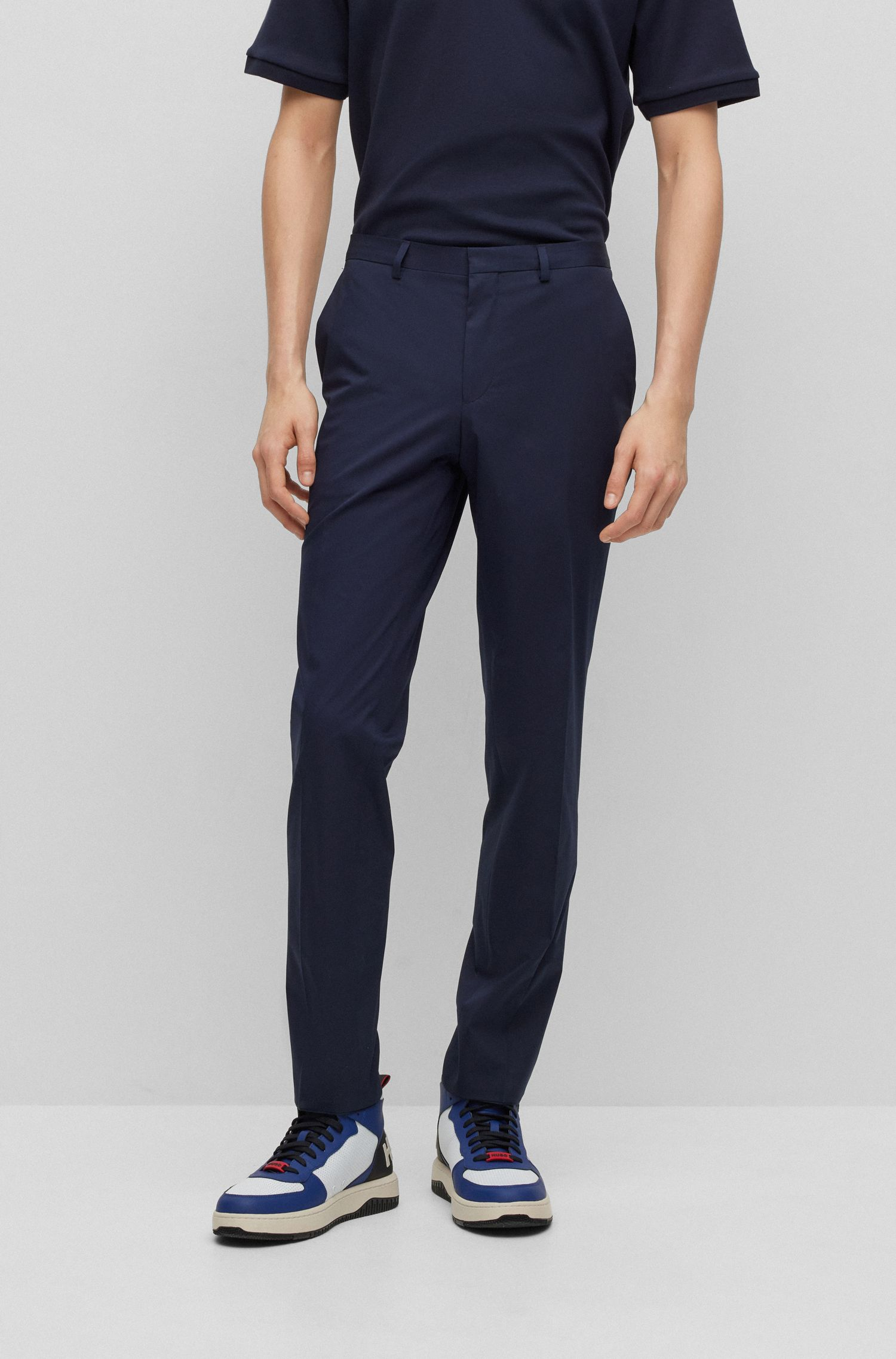 Quần cotton co giãn