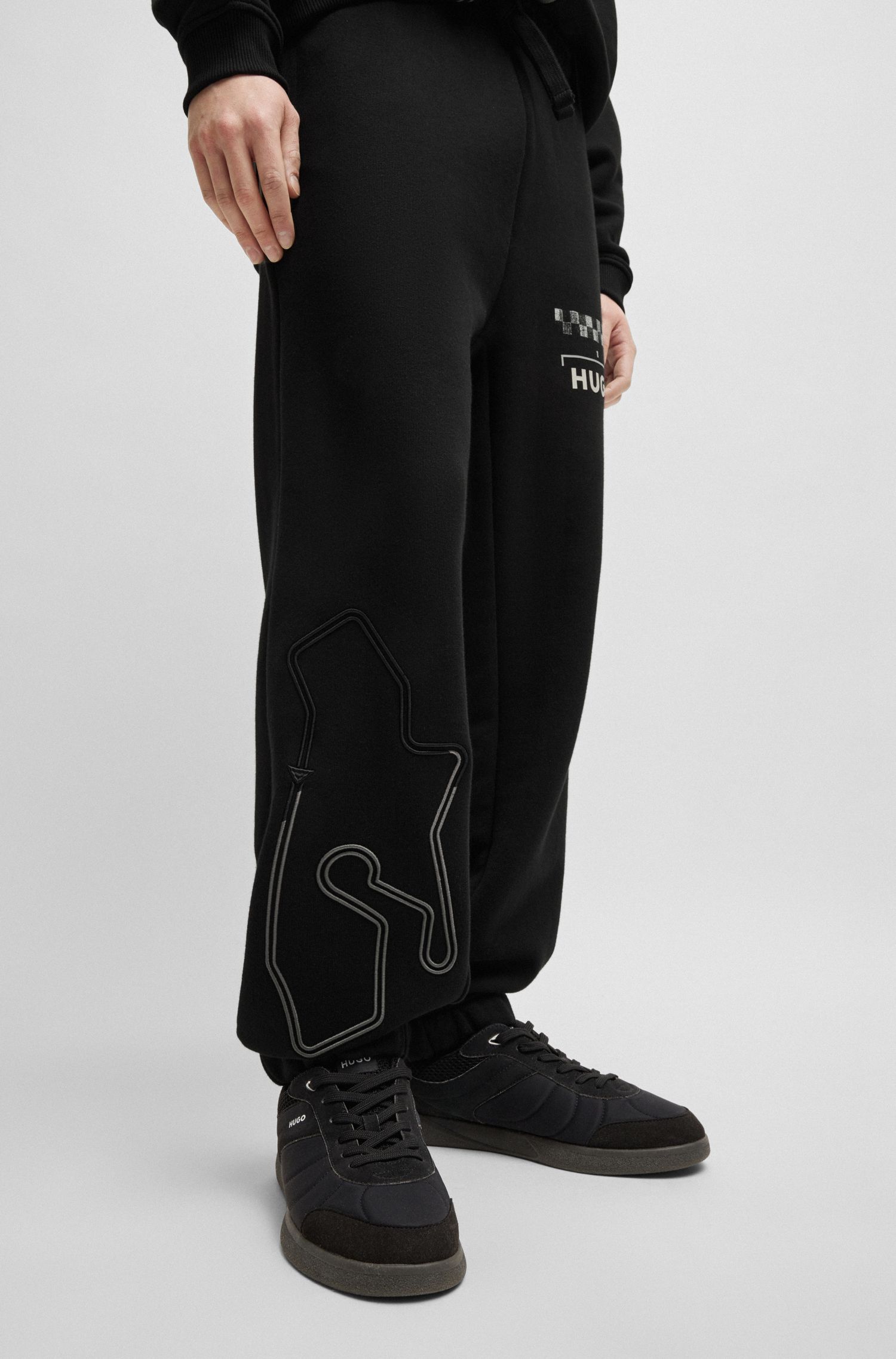HUGO - Quần jogger Dant dáng regular fit