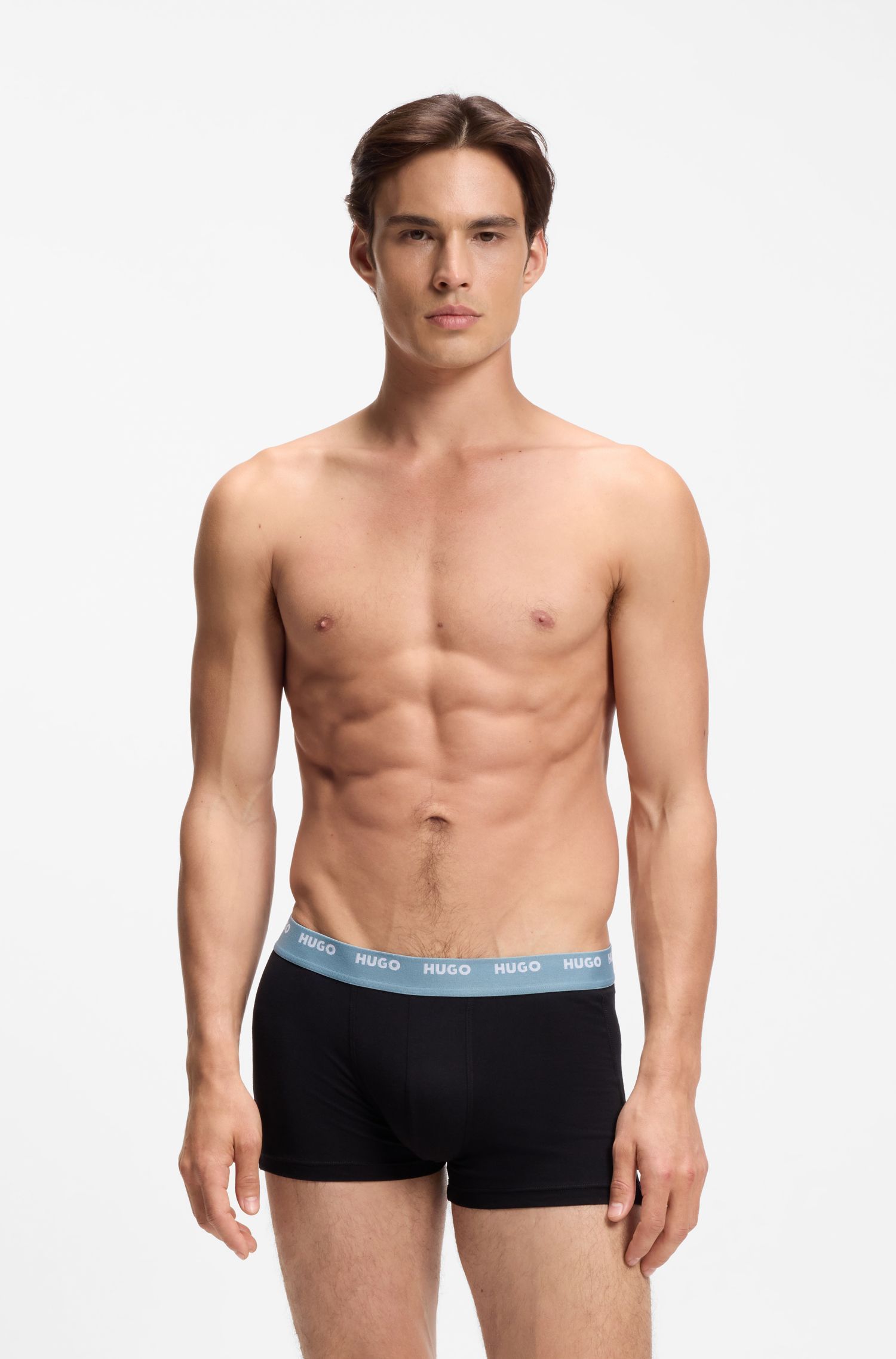 HUGO - Bộ 5 quần lót dáng trunk nhiều màu