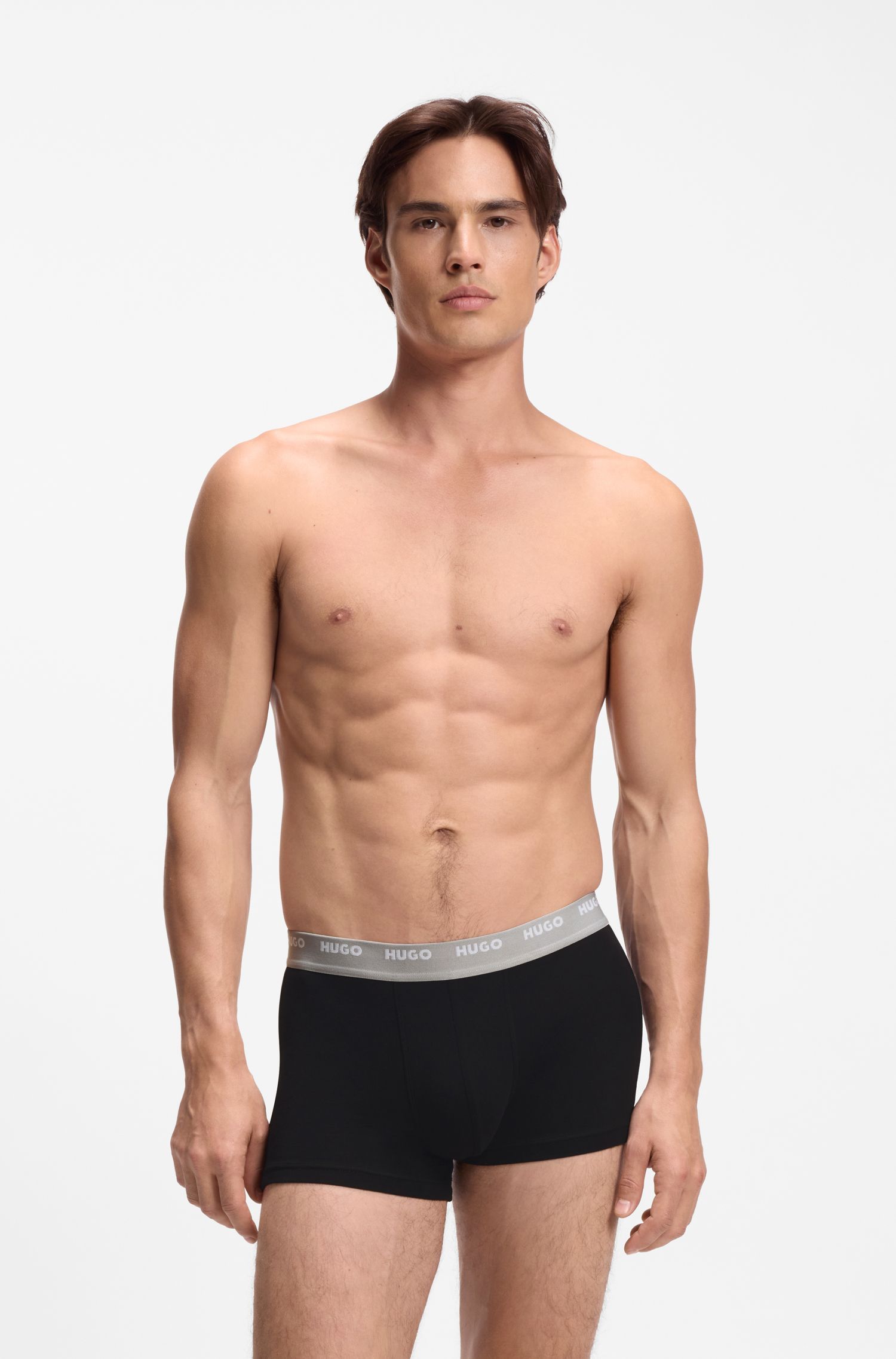HUGO - Bộ 5 quần lót dáng trunk nhiều màu