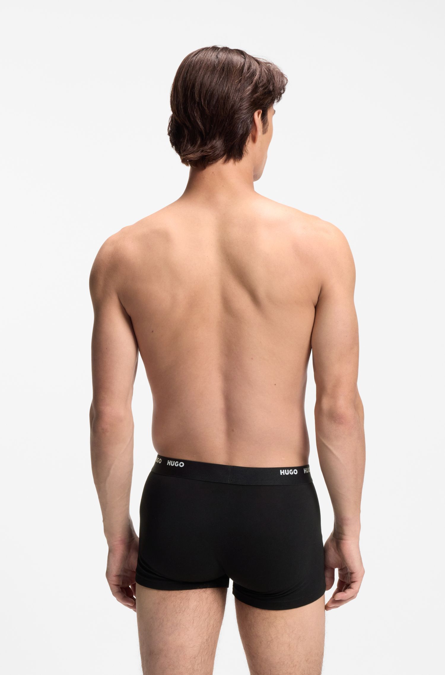 HUGO - Bộ 5 quần lót dáng trunk nhiều màu