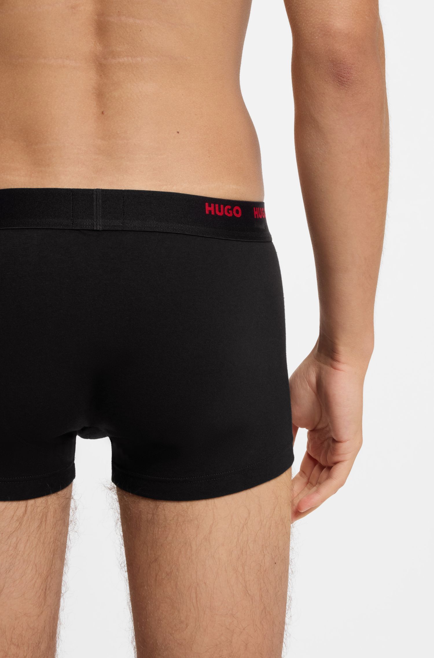 HUGO - Bộ 5 quần lót dáng trunk nhiều màu