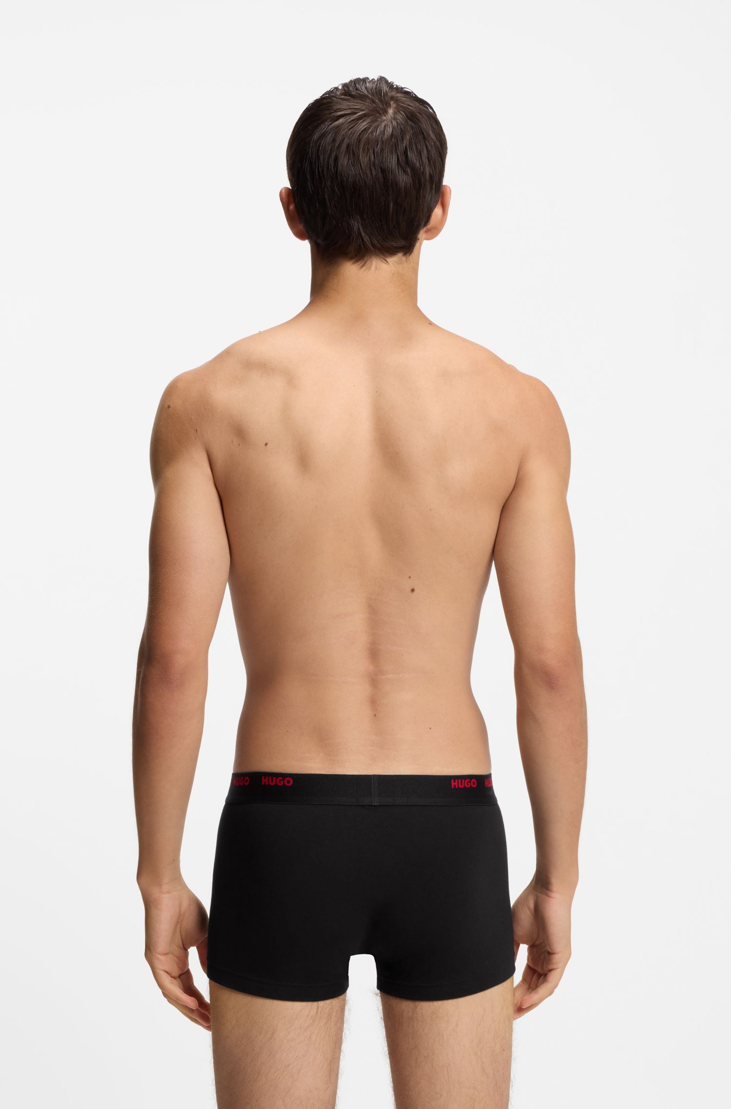 HUGO - Bộ 5 quần lót dáng trunk nhiều màu