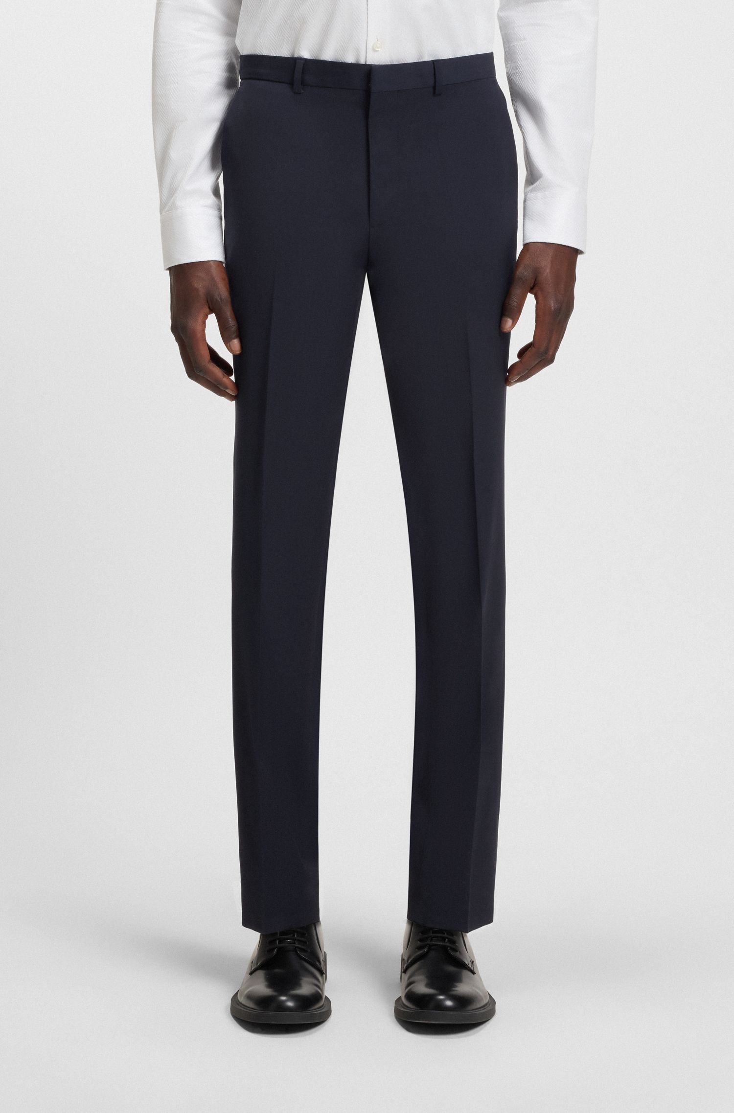 Quần âu len dáng extra-slim-fit
