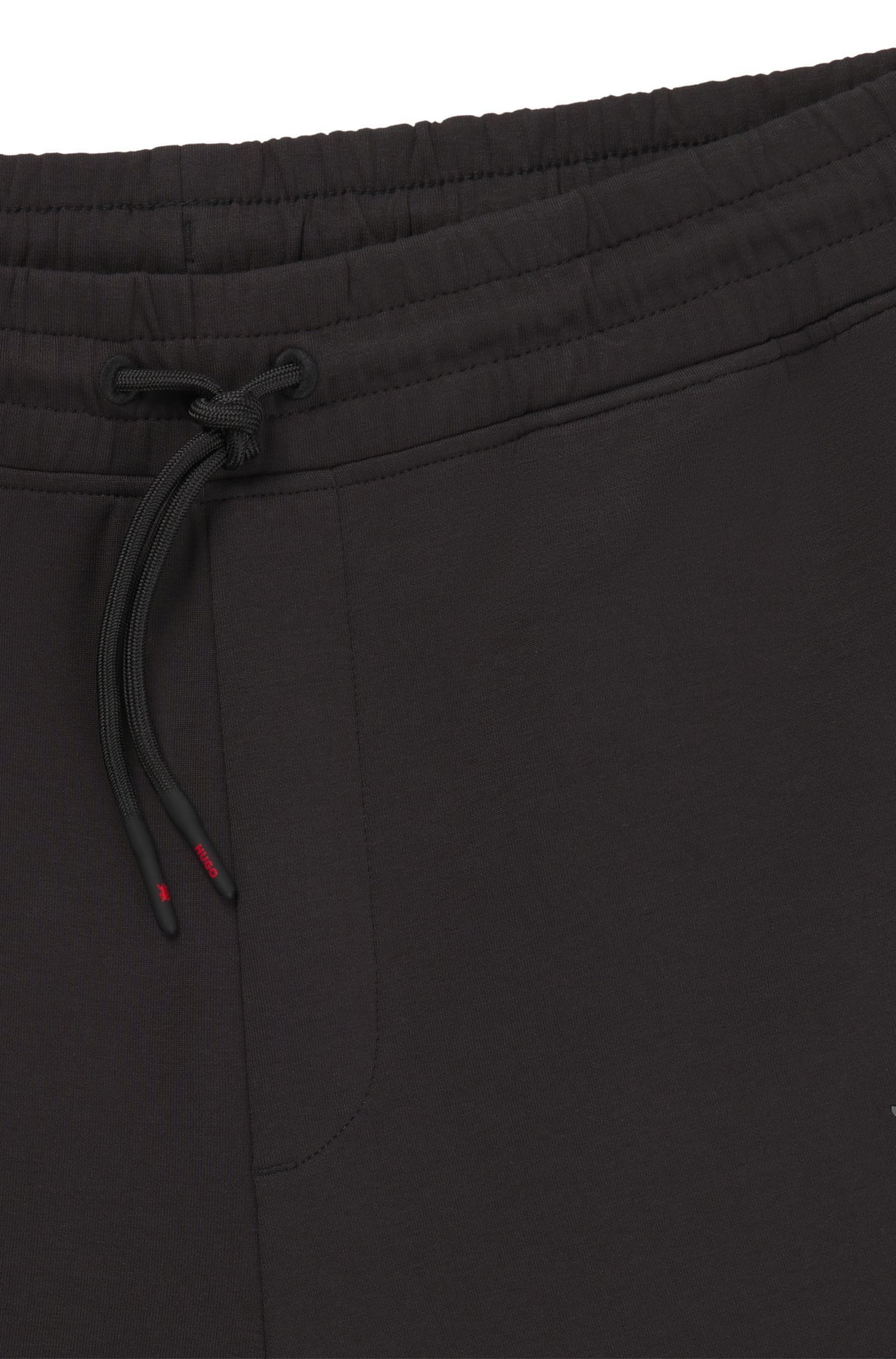HUGO x RB Quần thể thao pha cotton viền chi tiết