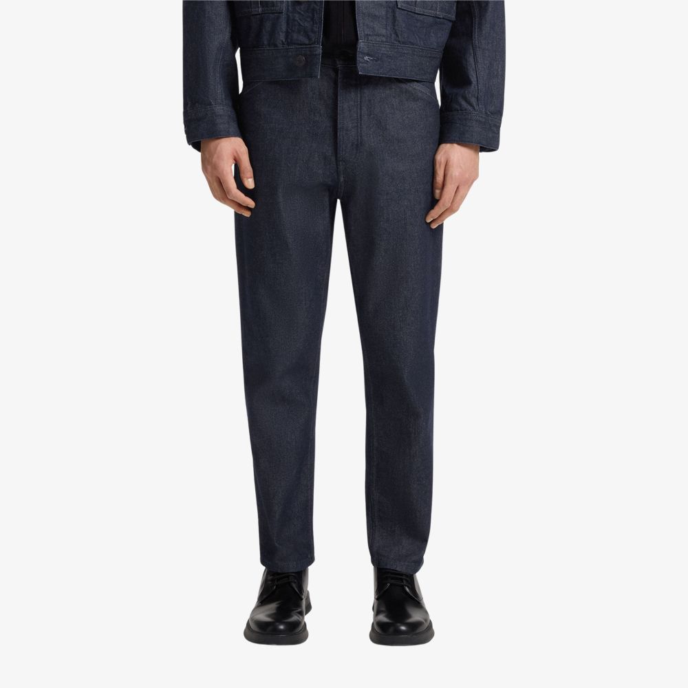 HUGO - Quần jeans dáng relaxed fit denim Nhật