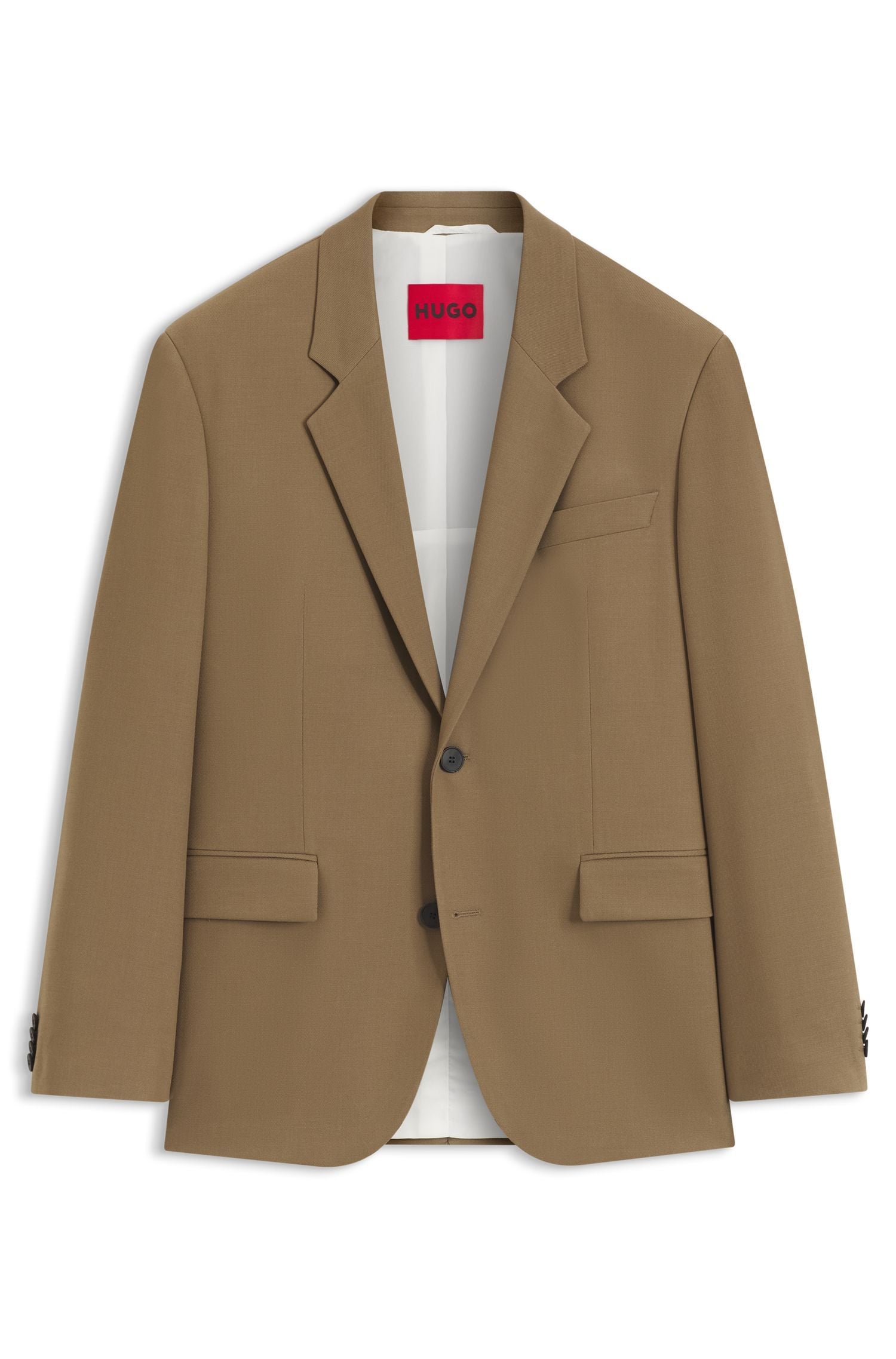 Áo blazer vải twill co giãn hiệu suất kiểu dáng hiện đại