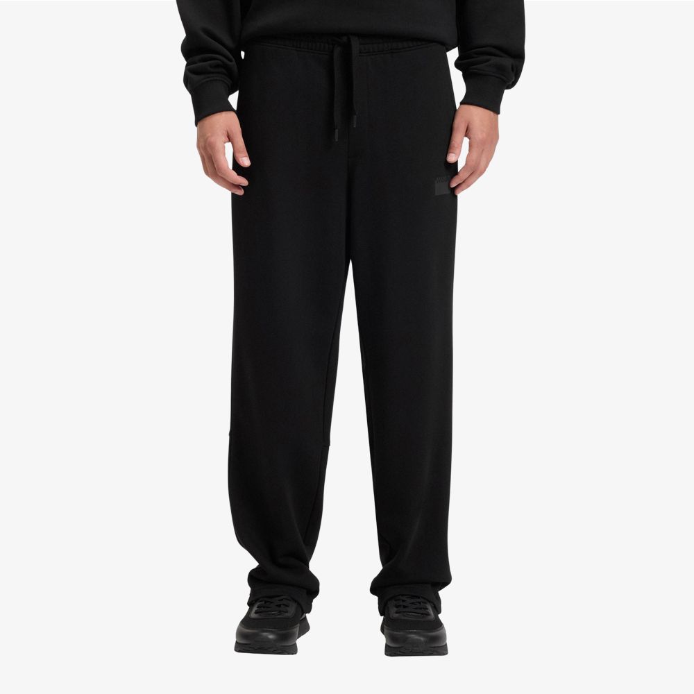 HUGO - Quần sweatpants cotton terry in logo cắt đôi