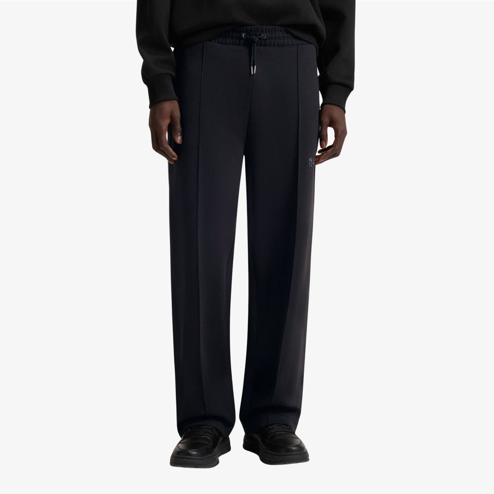 HUGO - Quần sweatpants cotton blend kèm logo thêu