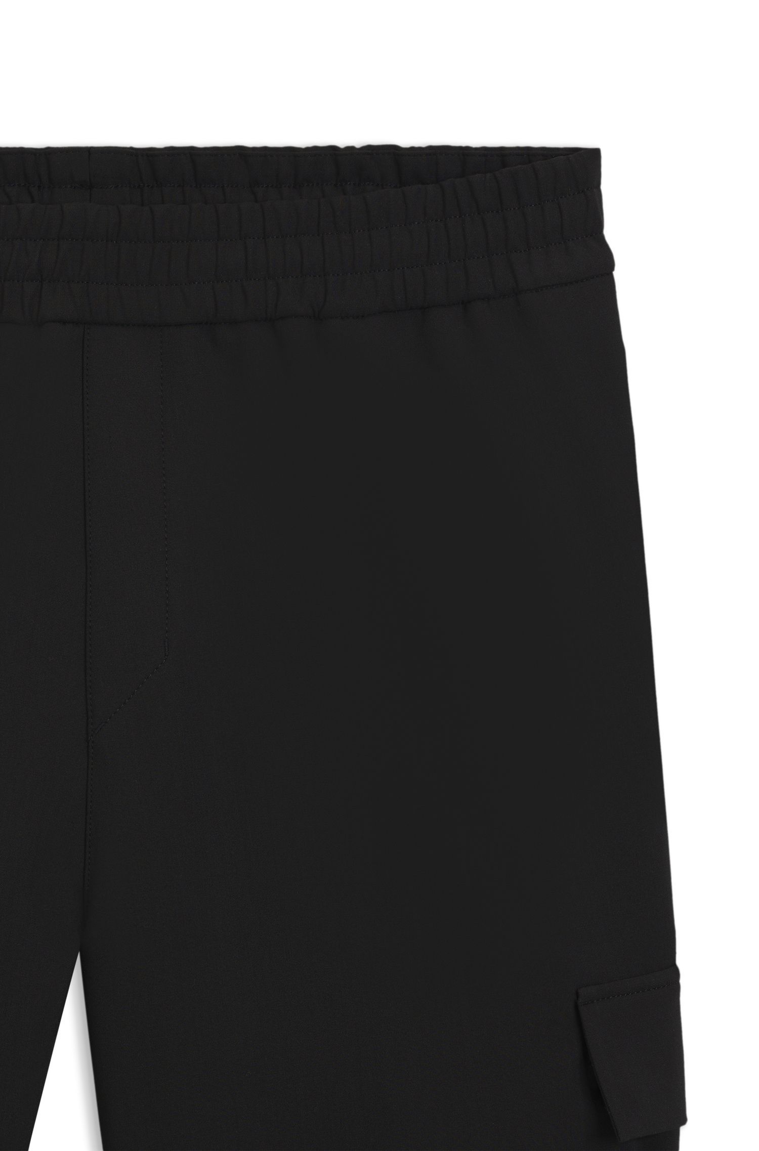 HUGO - Quần cargo sweatpants dáng relaxed-fit