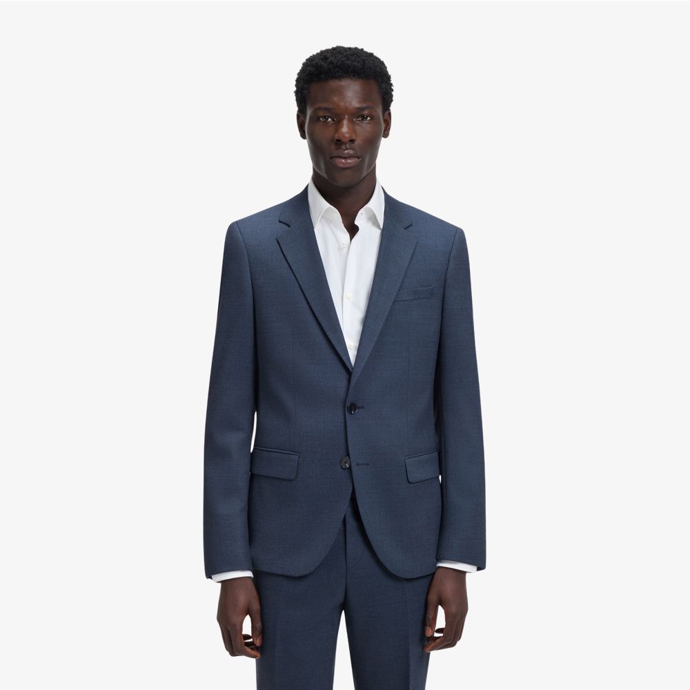 HUGO - Bộ vest hai mảnh slim-fit co giãn