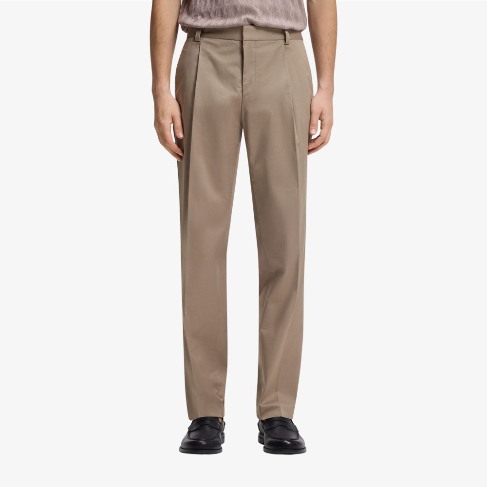 HUGO - Quần slim fit cotton co giãn mềm mại