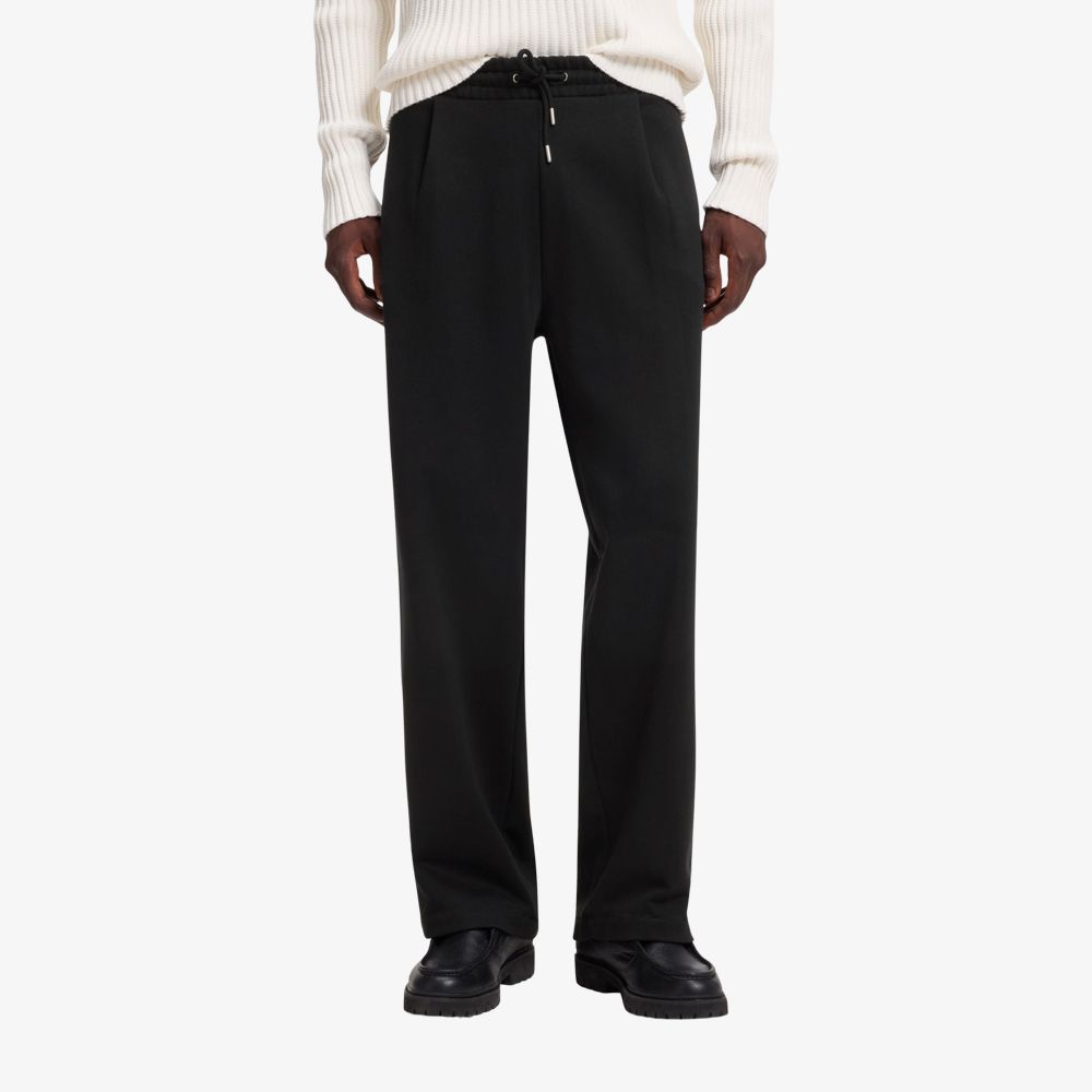 Quần thể thao relaxed fit vải cotton terry