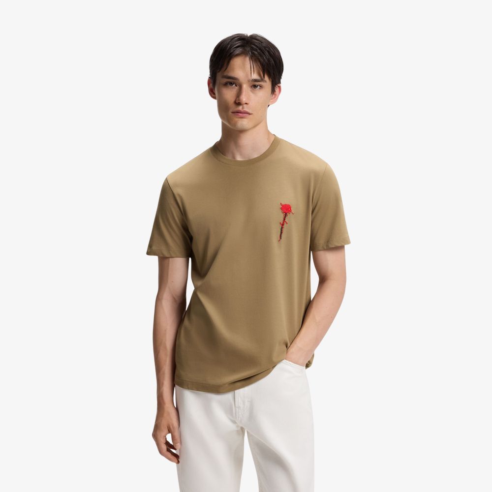 HUGO - Áo thun Diflow regular fit