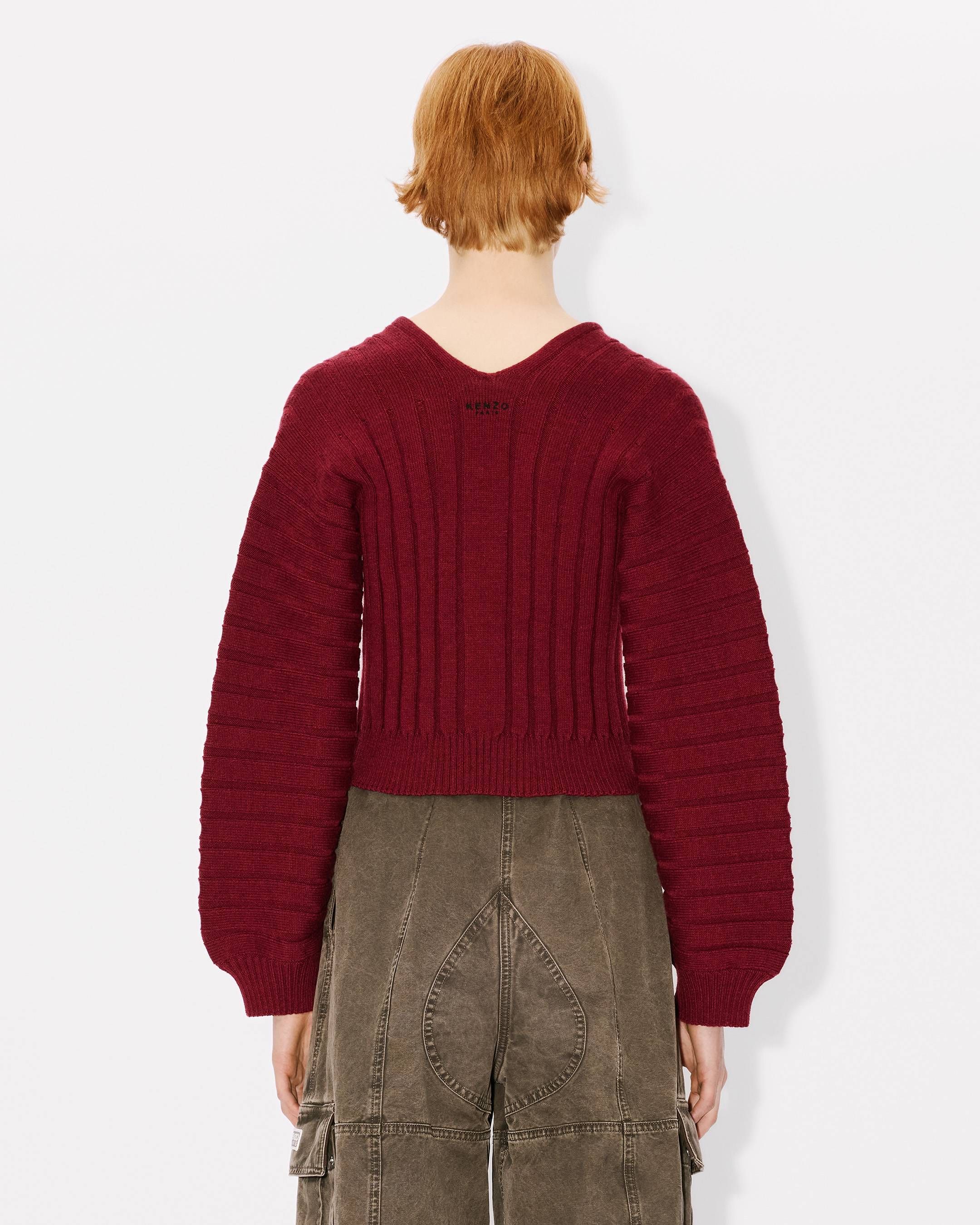 Kenzo - Áo cardigan thêu KENZO Weave