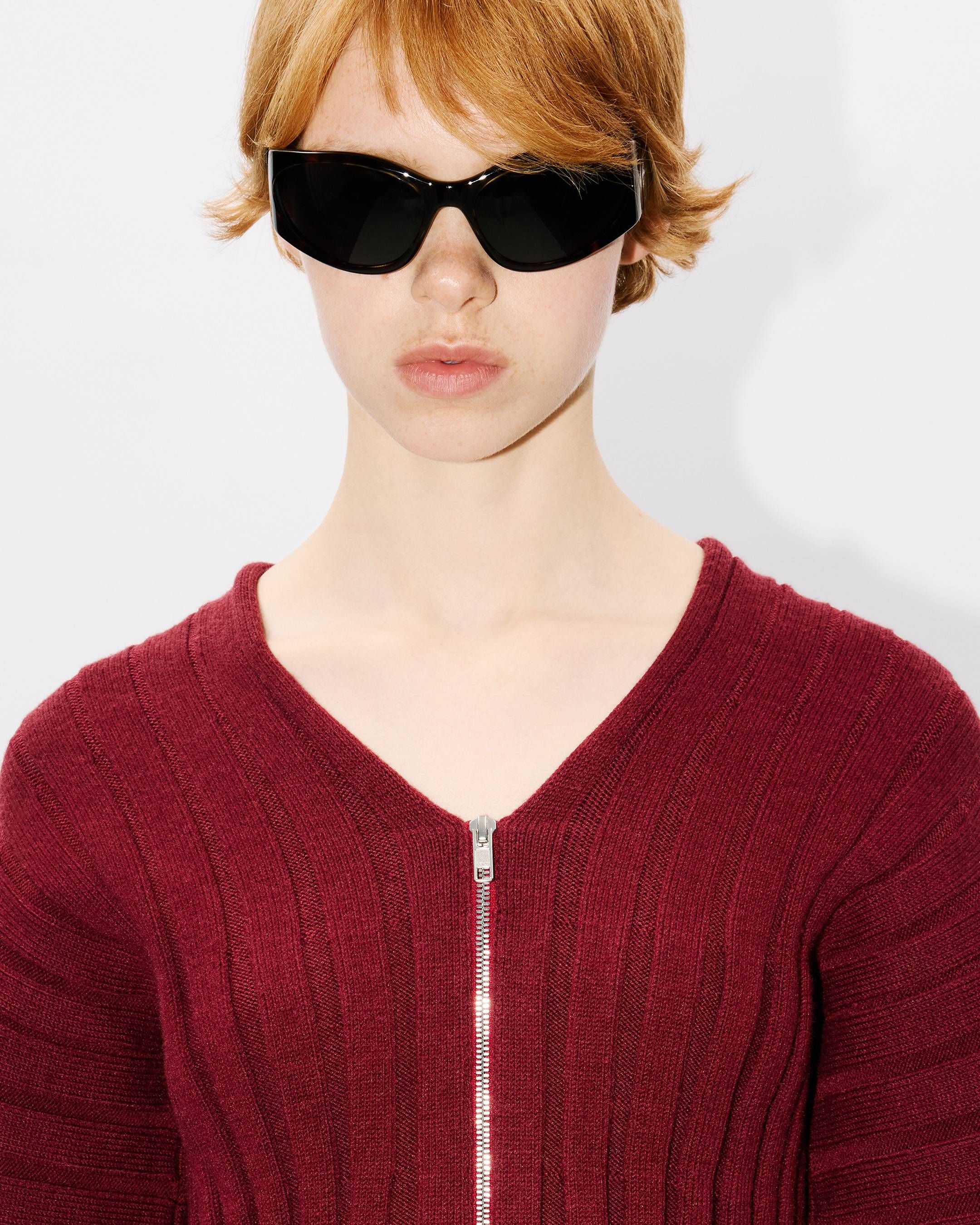 Kenzo - Áo cardigan thêu KENZO Weave