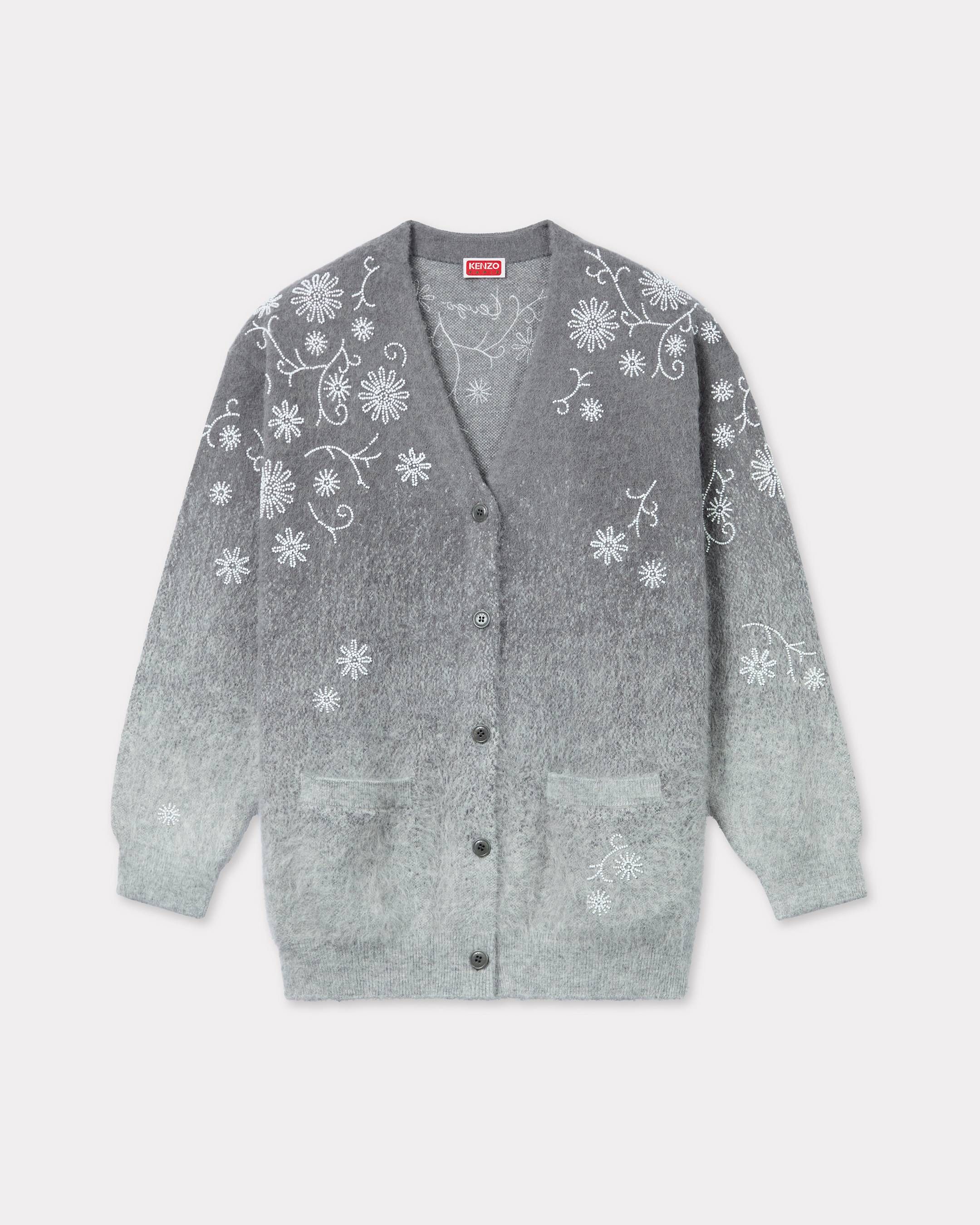 Áo cardigan len lông dáng dài KENZO Marguerite