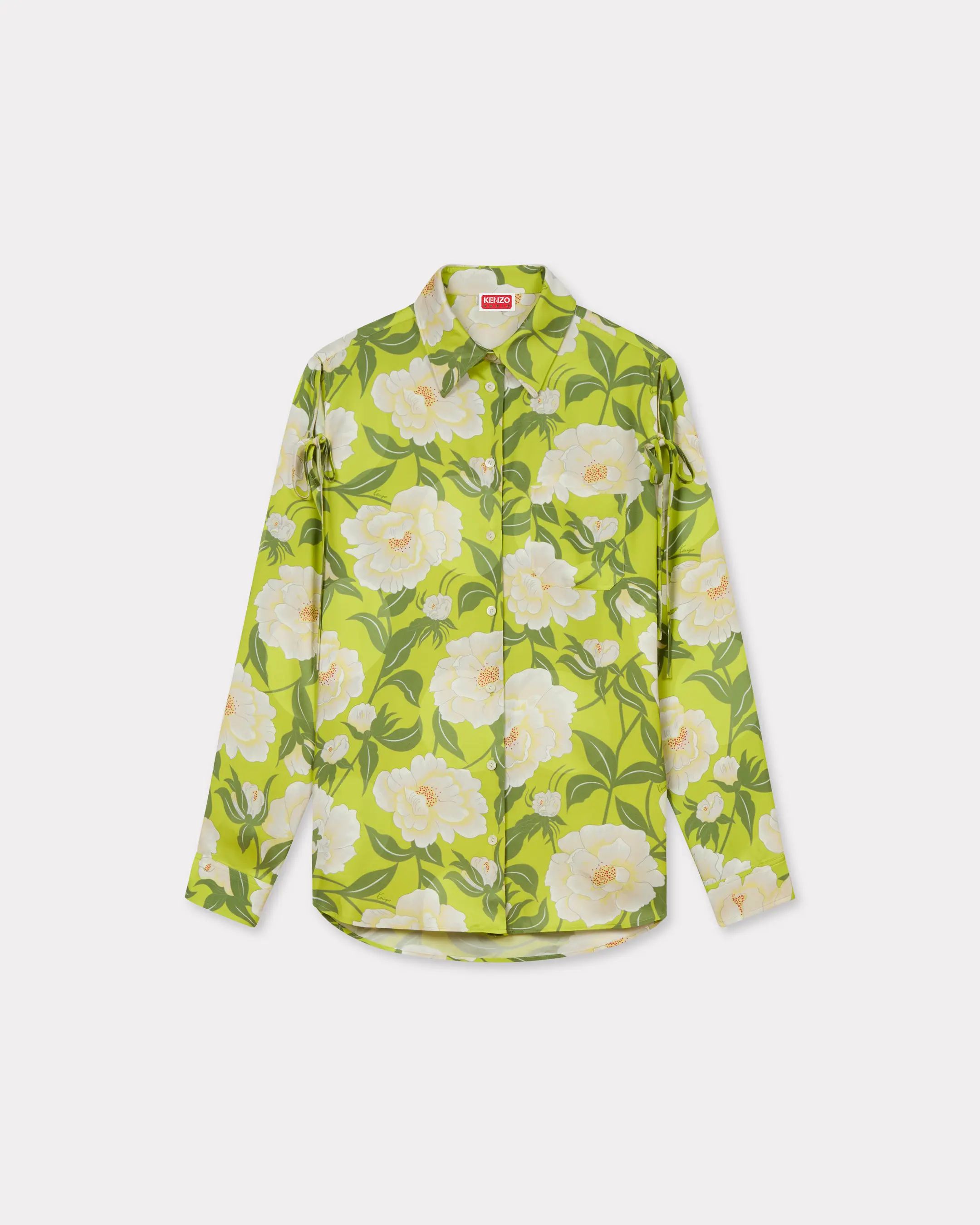 Áo sơ mi hoa KENZO Peonies