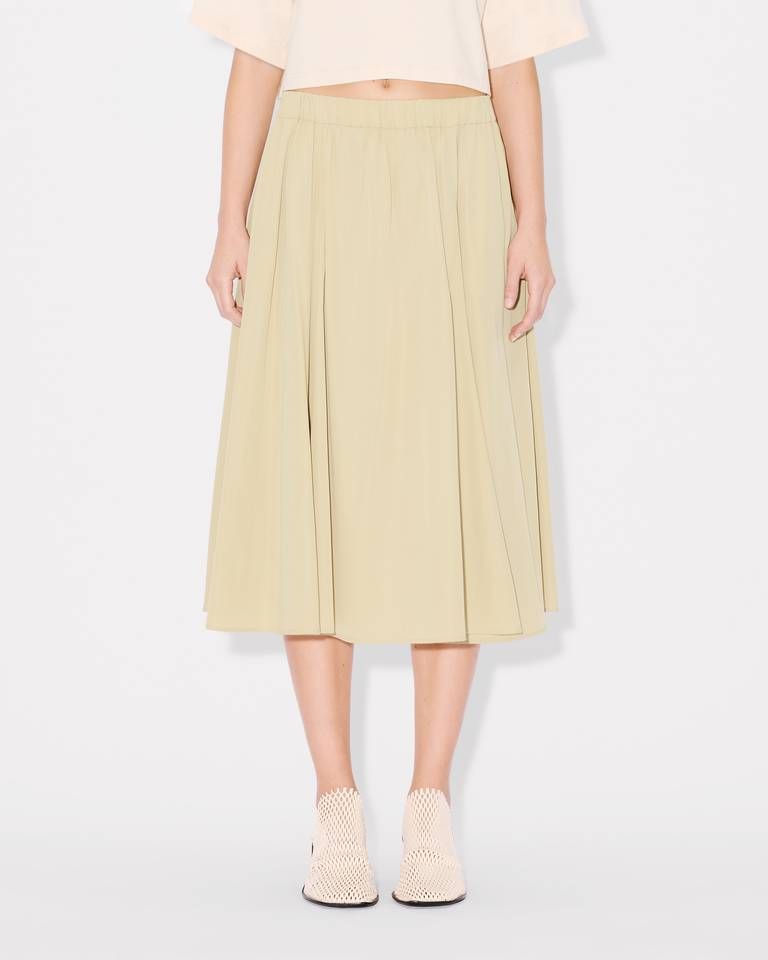 Kenzo - Chân váy midi Boke Flower 2.0 vải cotton kỹ thuật