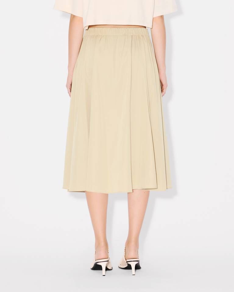 Kenzo - Chân váy midi Boke Flower 2.0 vải cotton kỹ thuật