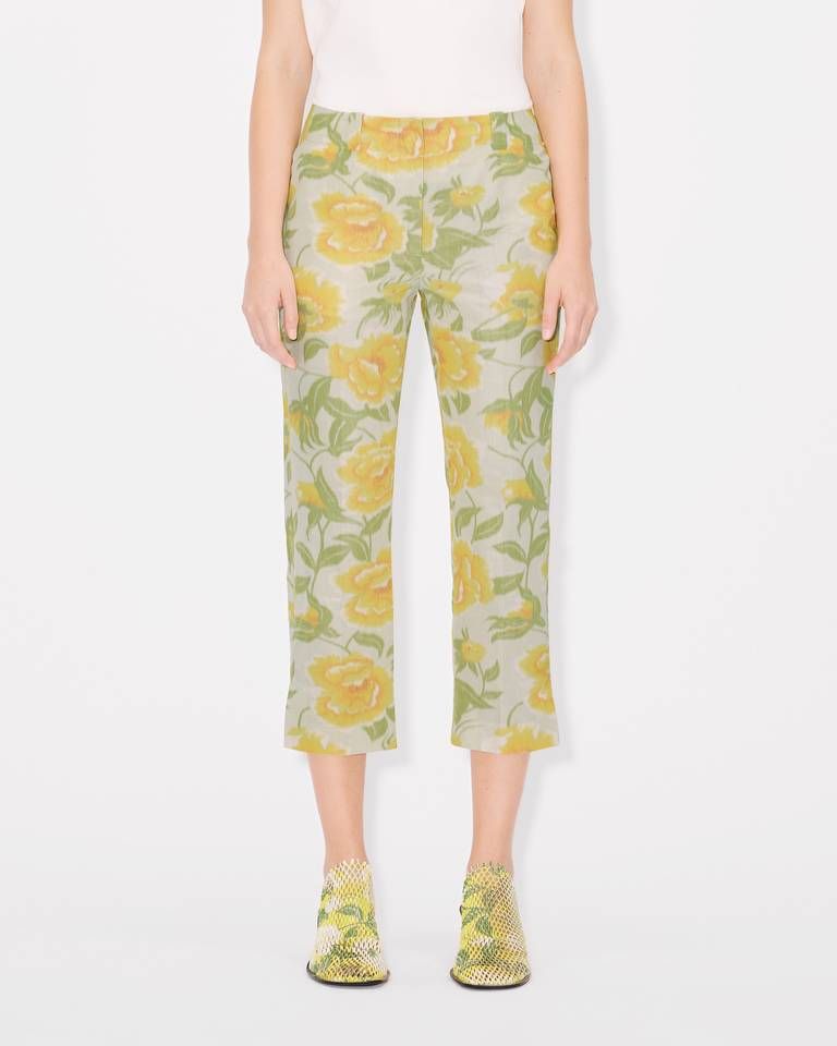 Kenzo - Quần ôm dáng crop KENZO Peonies