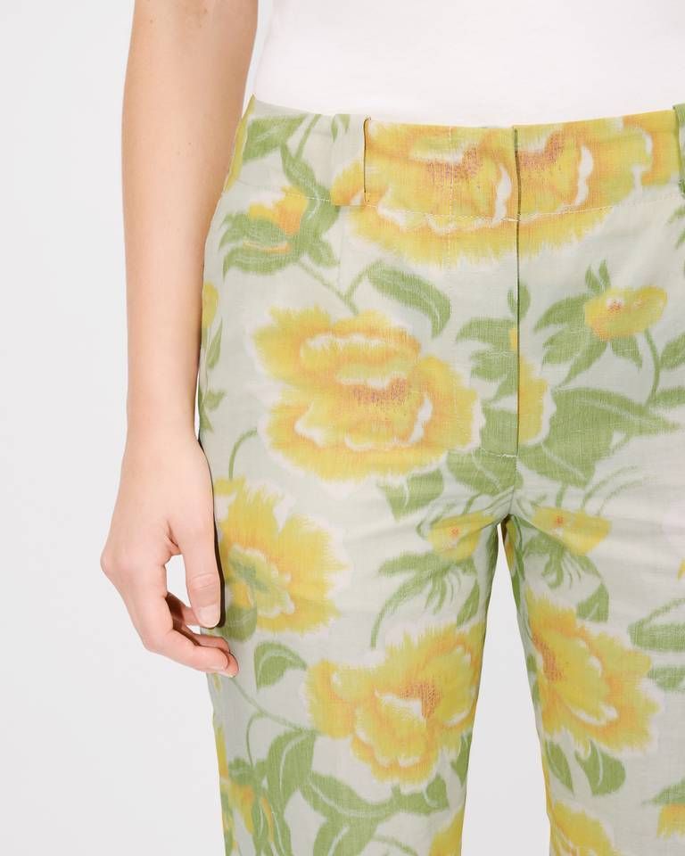 Kenzo - Quần ôm dáng crop KENZO Peonies