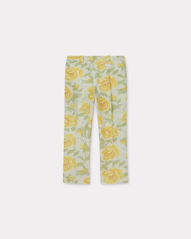 Kenzo - Quần ôm dáng crop KENZO Peonies