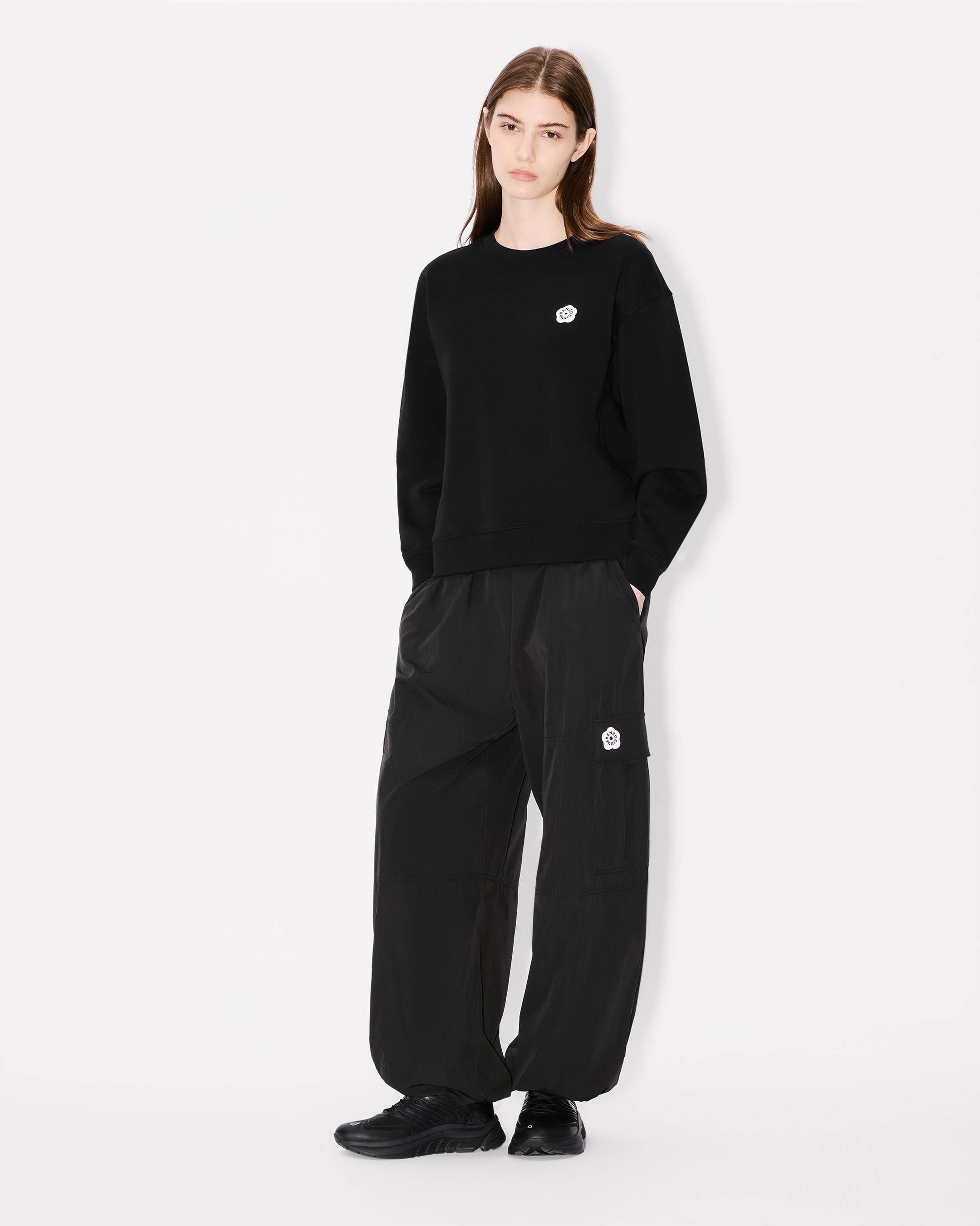 Kenzo - Áo nỉ cotton thêu Boke Flower 2.0