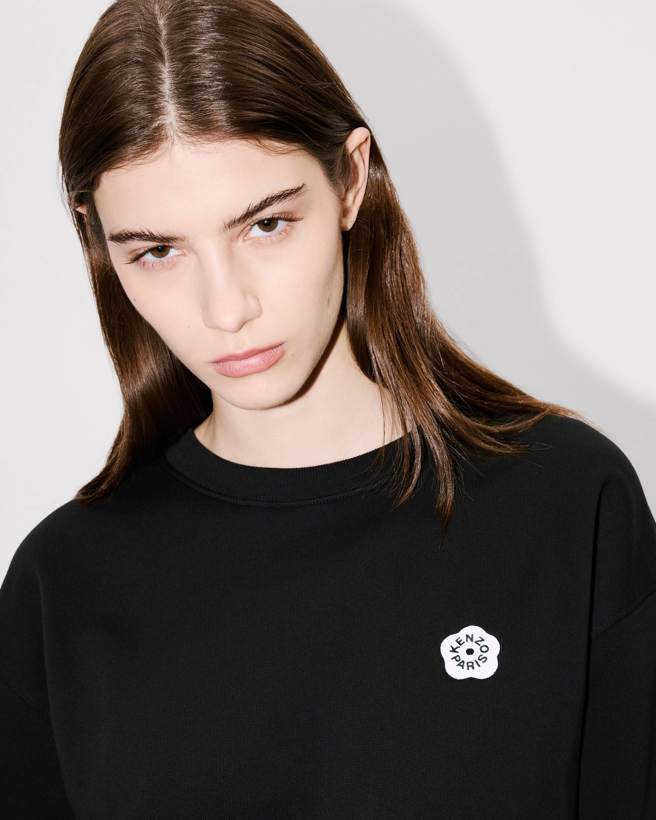 Kenzo - Áo nỉ cotton thêu Boke Flower 2.0