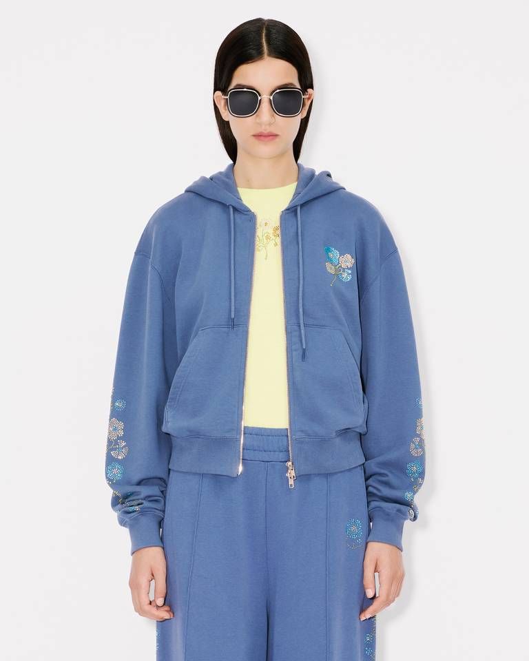 Kenzo - Áo khoác nỉ cotton có mũ KENZO Jungle Flower