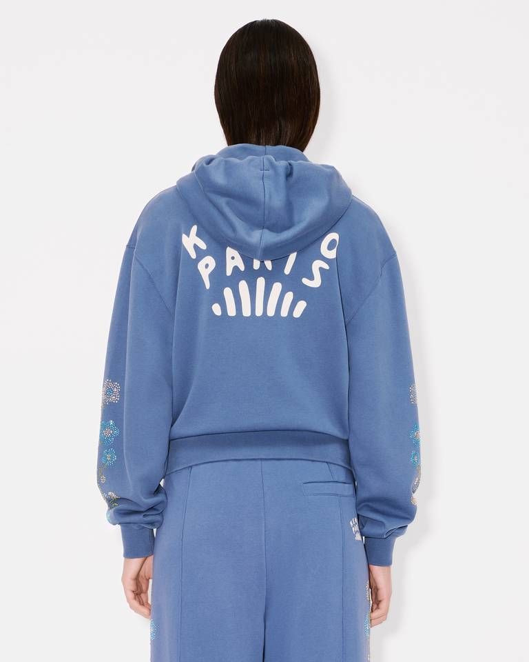 Kenzo - Áo khoác nỉ cotton có mũ KENZO Jungle Flower