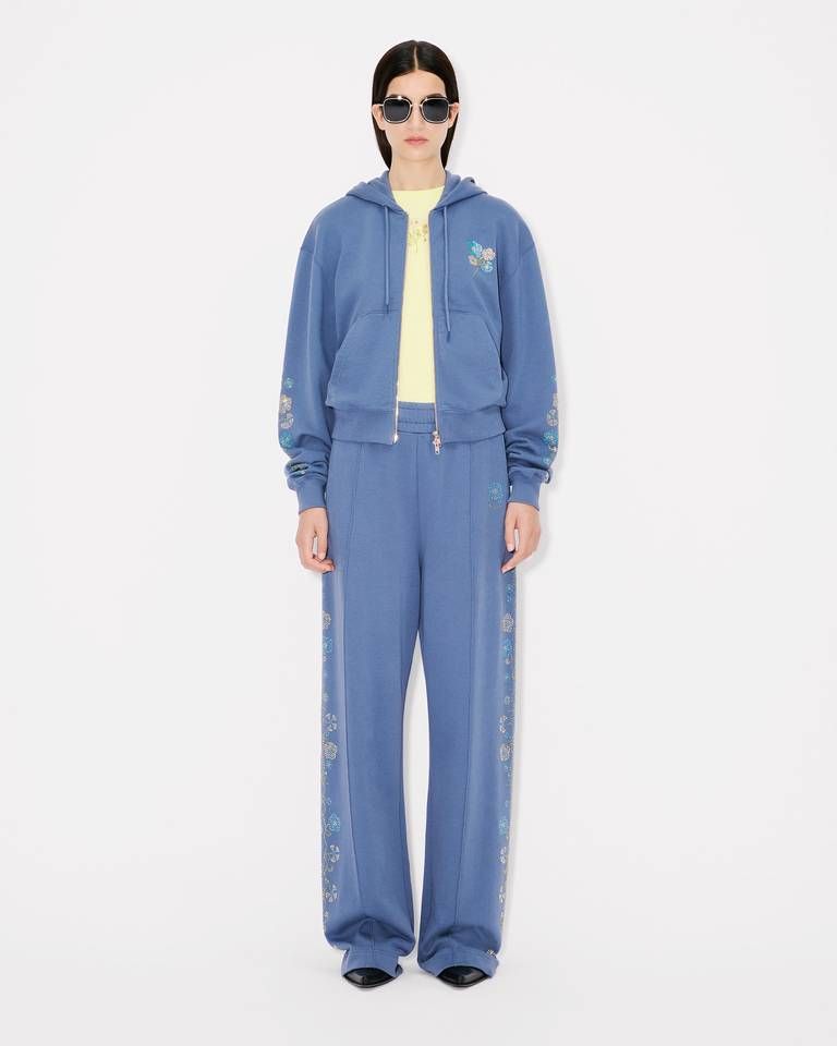 Kenzo - Áo khoác nỉ cotton có mũ KENZO Jungle Flower
