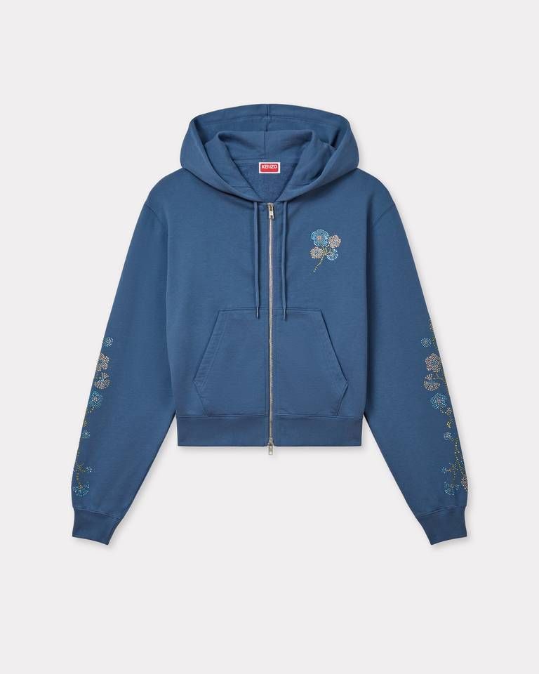Áo khoác nỉ cotton có mũ KENZO Jungle Flower