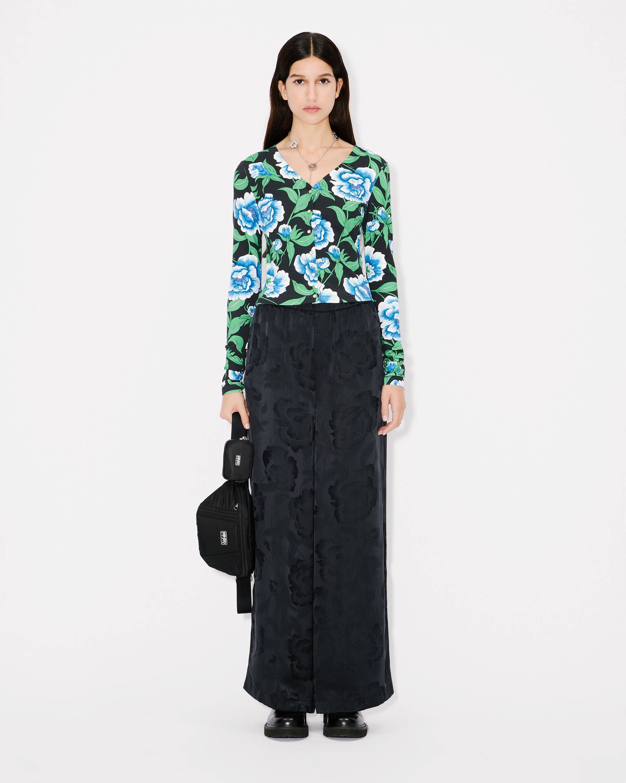 Kenzo - Áo cardigan hoa cổ điển KENZO Peonies