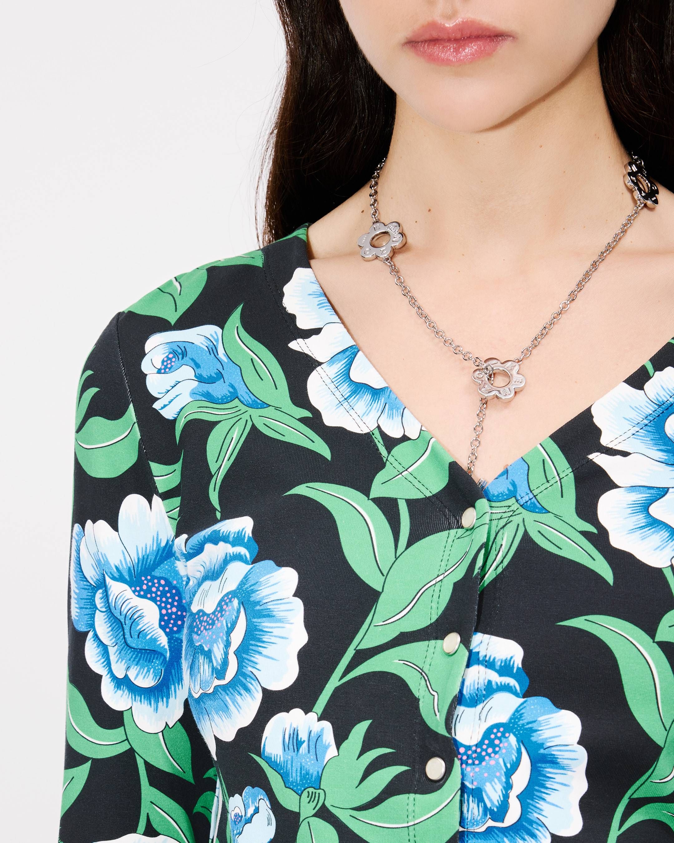 Kenzo - Áo cardigan hoa cổ điển KENZO Peonies