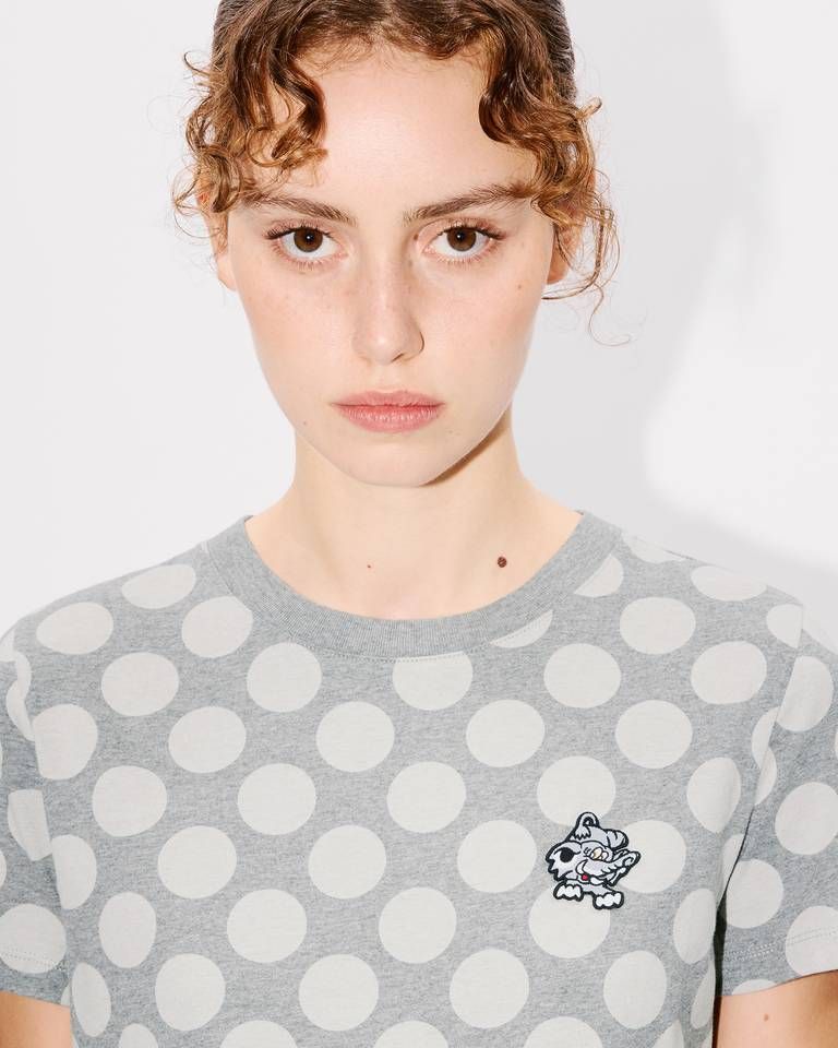 Kenzo - Áo thun cotton thêu KENZO by Verdy