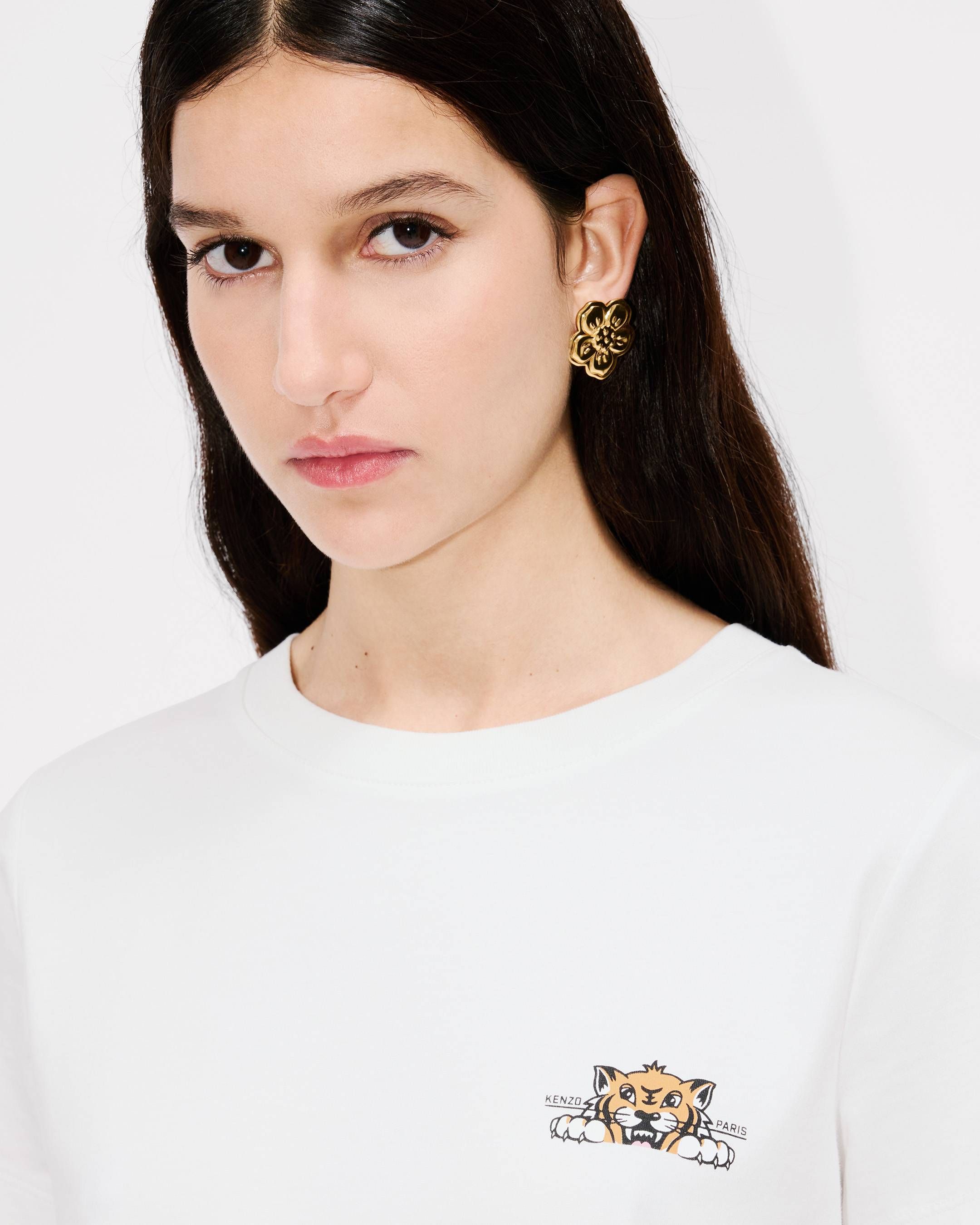 Kenzo - Áo thun cotton KENZO Happy Tiger
