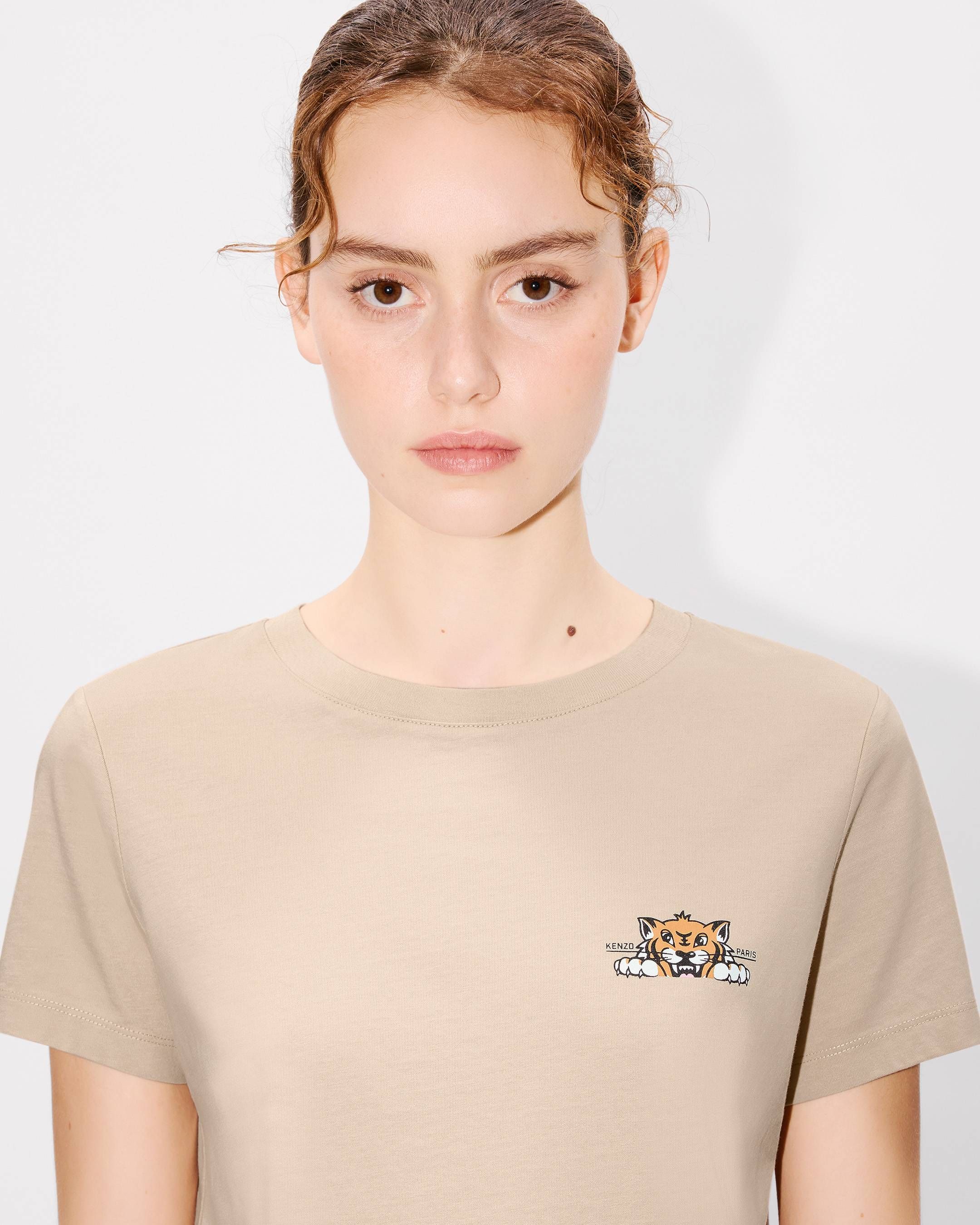 Kenzo - Áo thun cotton KENZO Happy Tiger