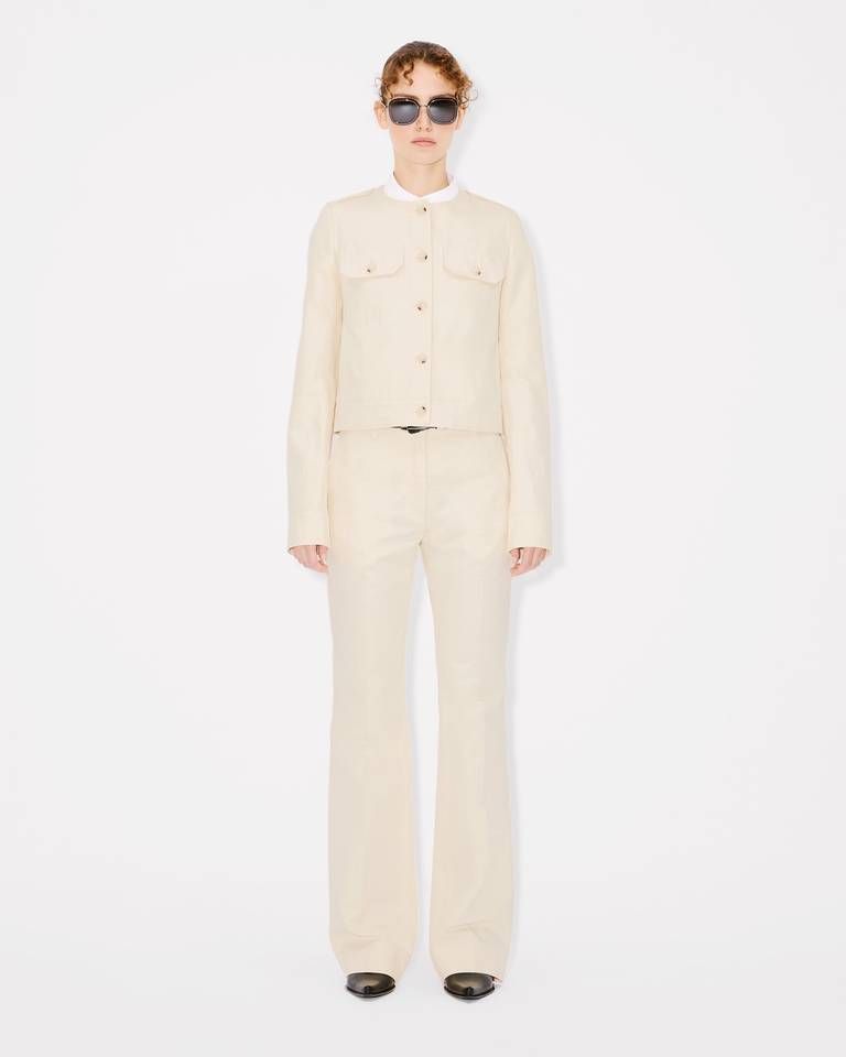 Kenzo - Áo khoác cotton cổ tròn