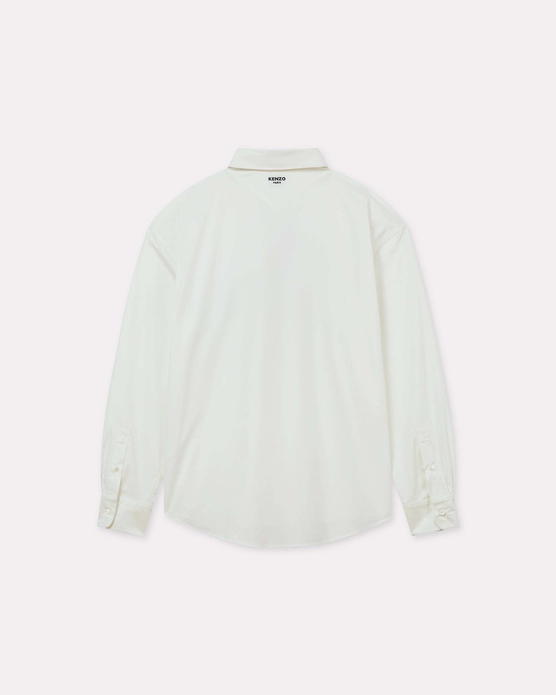 Kenzo - Áo sơ mi suông cotton poplin KENZO Pop