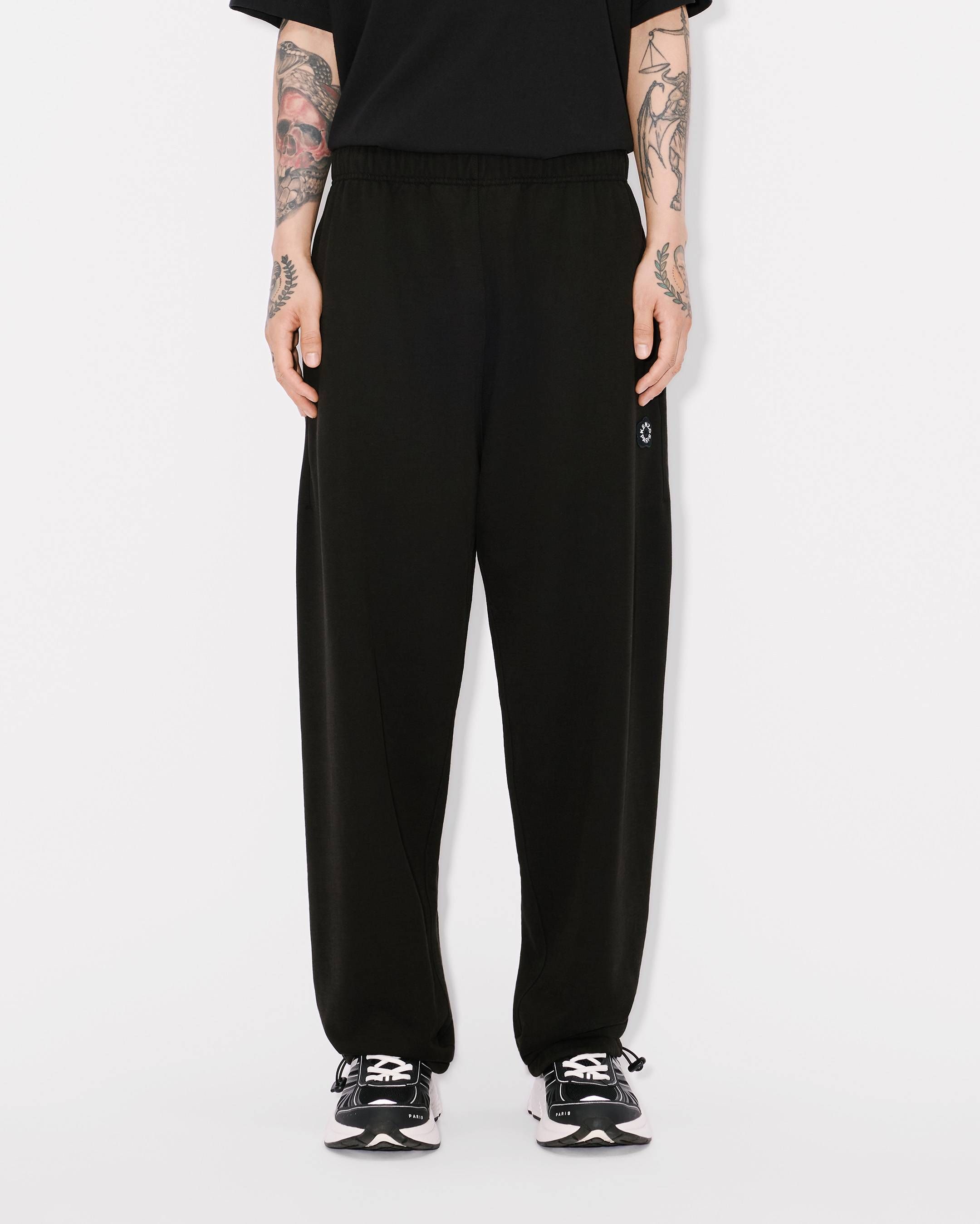 Kenzo - Quần jogger cotton suông bo chun Boke Flower 2.0