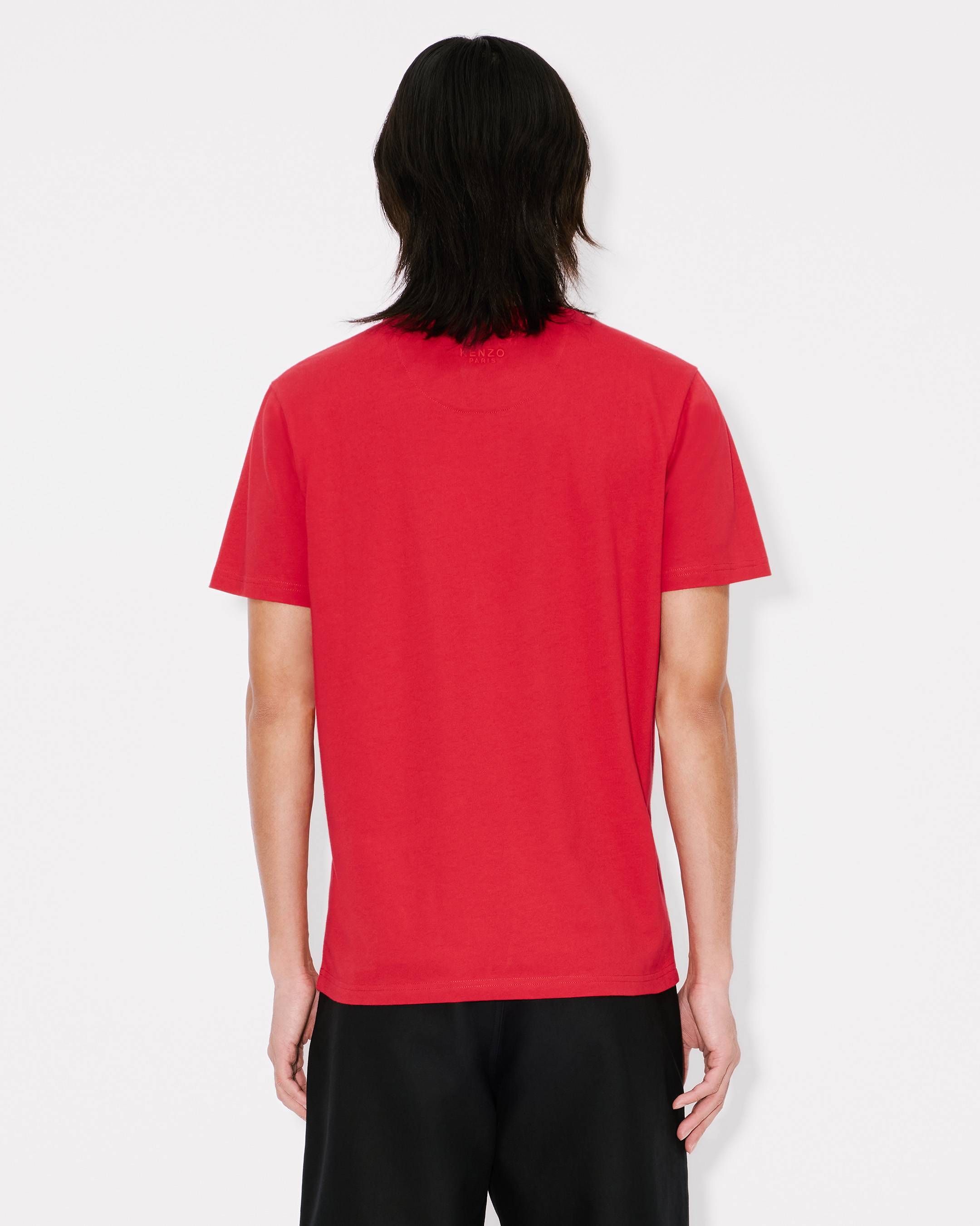 Kenzo - Áo thun cotton dáng ôm nhẹ thêu KENZO Lunar New Year