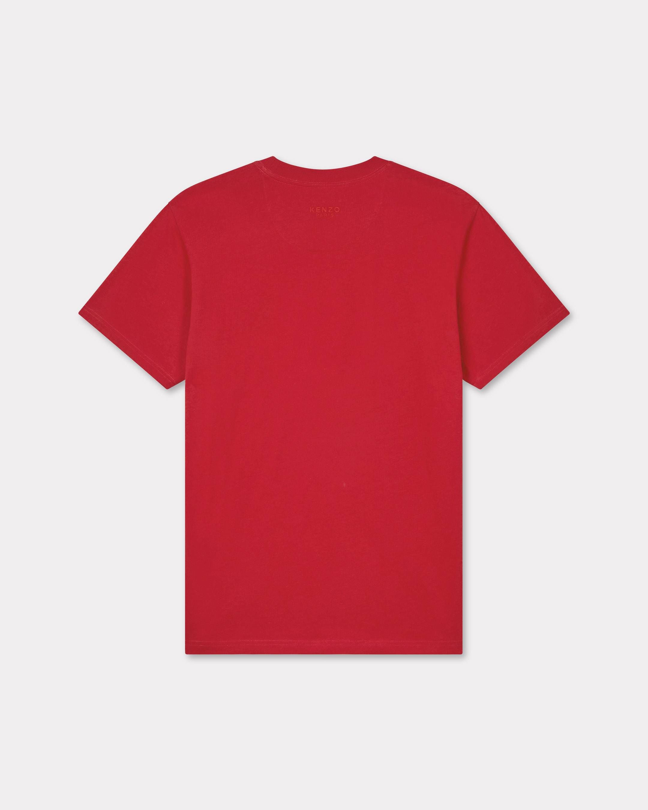 Kenzo - Áo thun cotton dáng ôm nhẹ thêu KENZO Lunar New Year