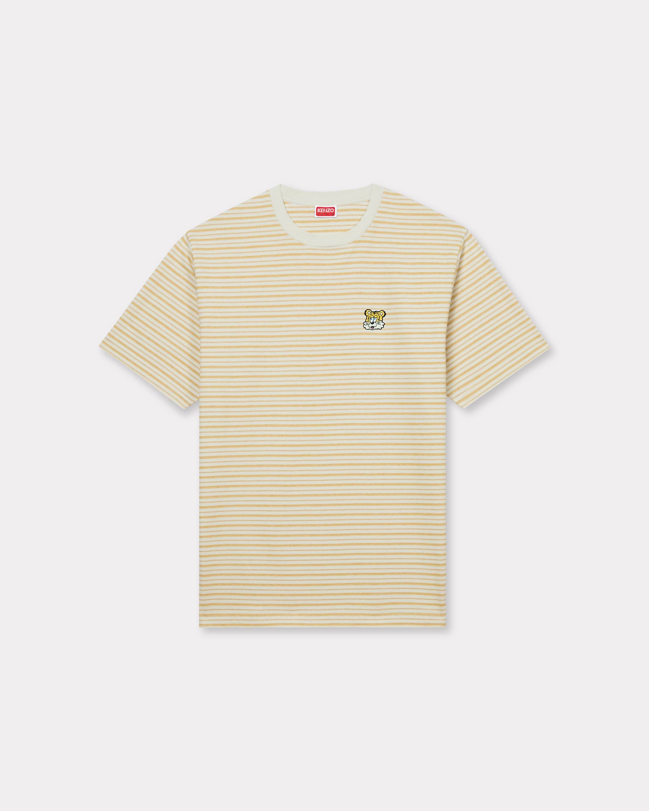 Áo thun cotton kẻ thêu KENZO by Verdy